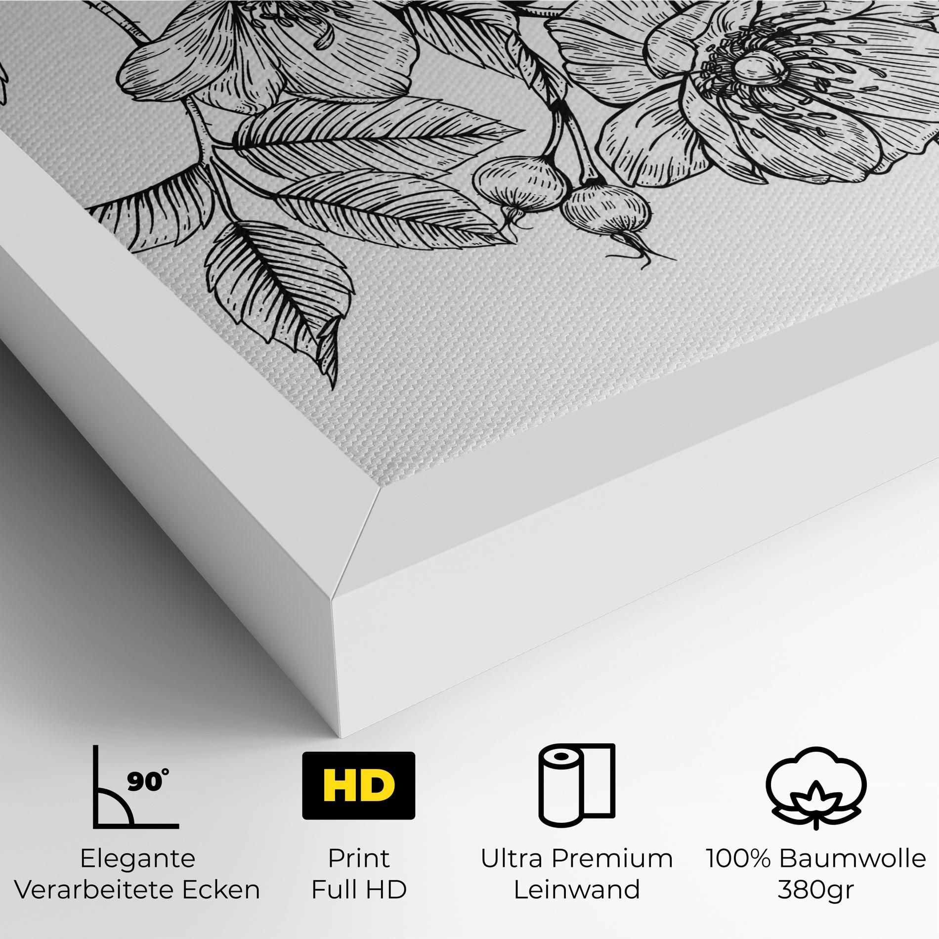 Rose Black Line mockup 4