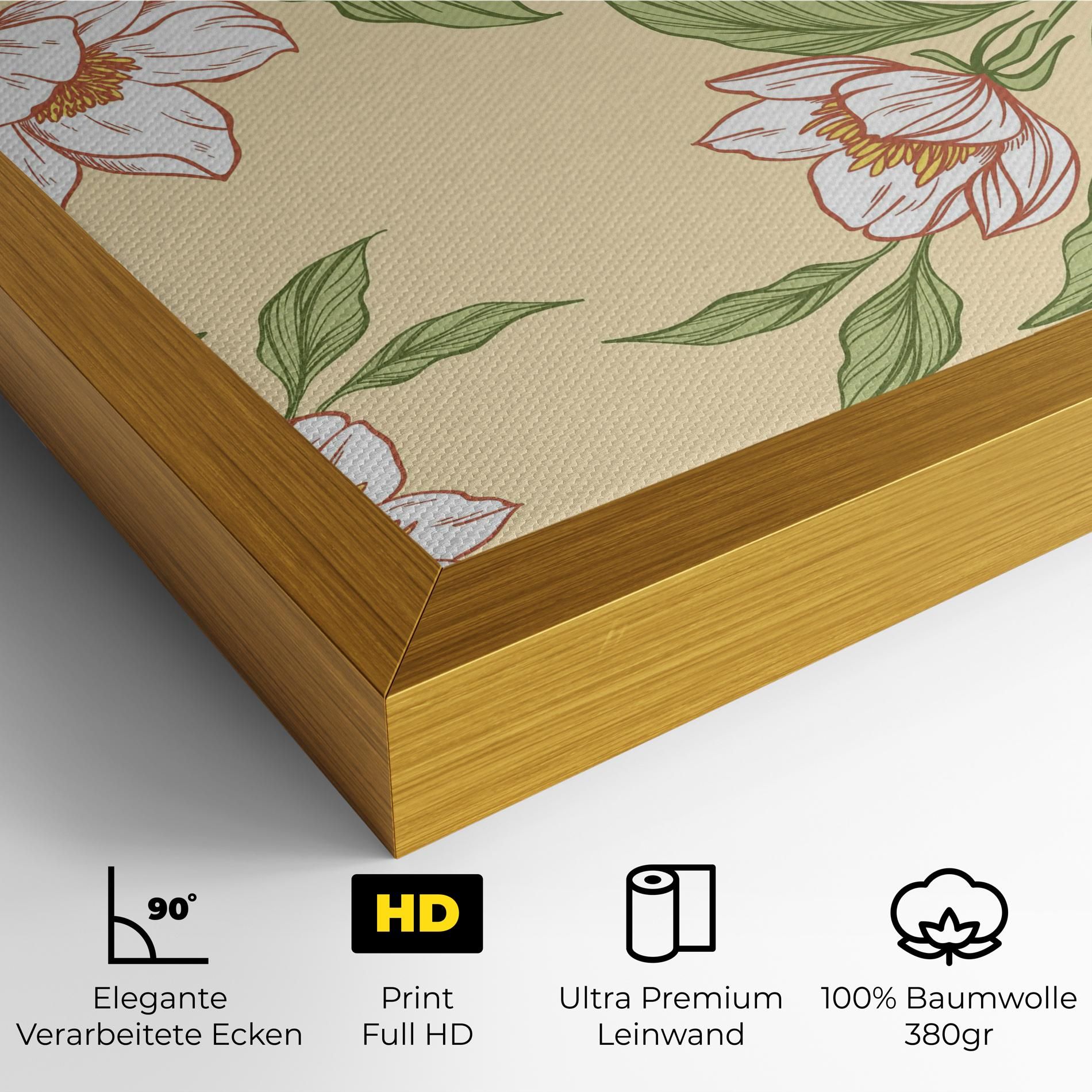 Cream Flower White mockup 4