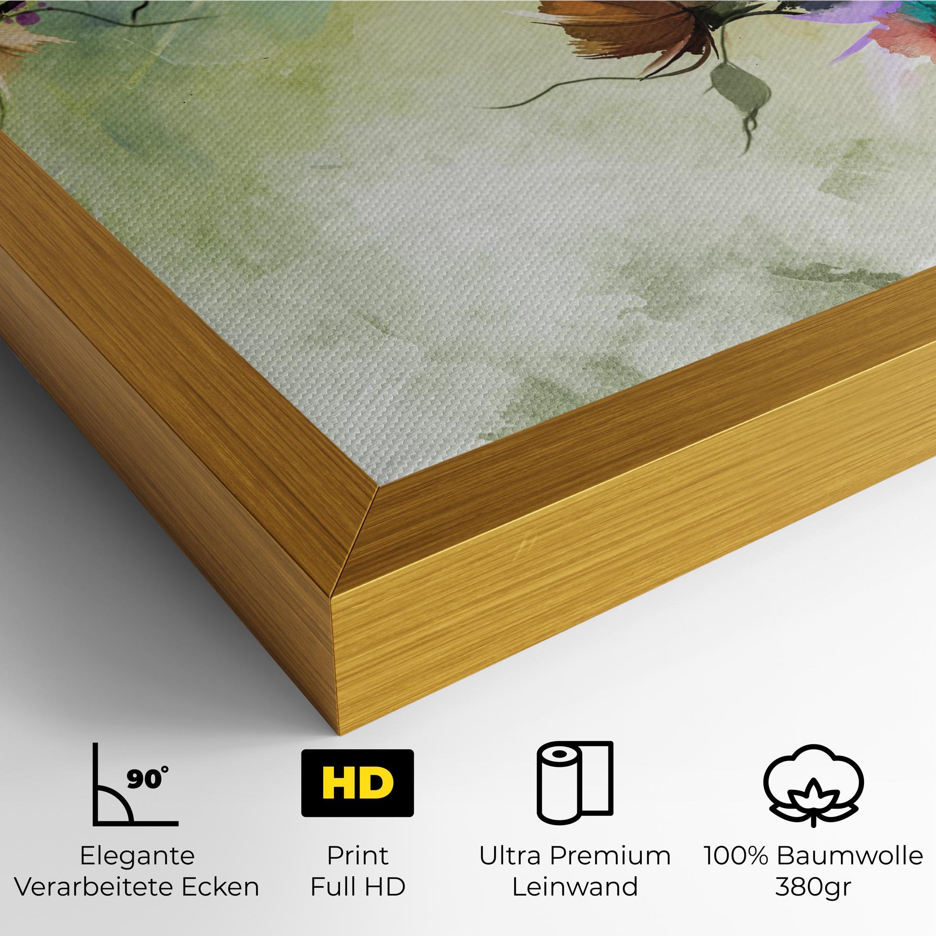 Leinwandbild Ramura Cu Flori mockup 4