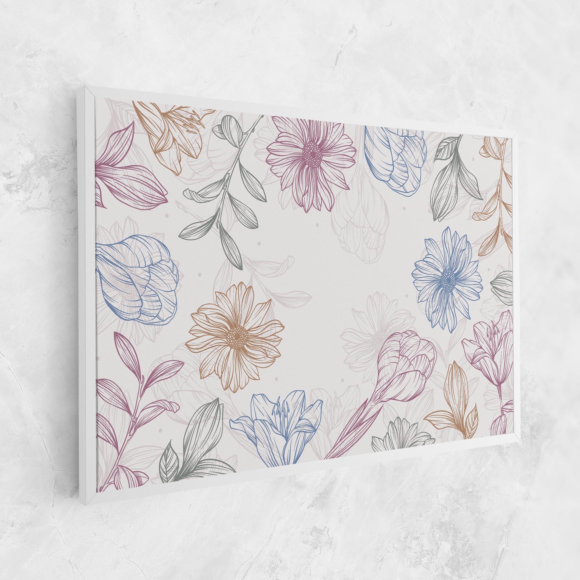 Leinwandbild Color Line Mix mockup 1