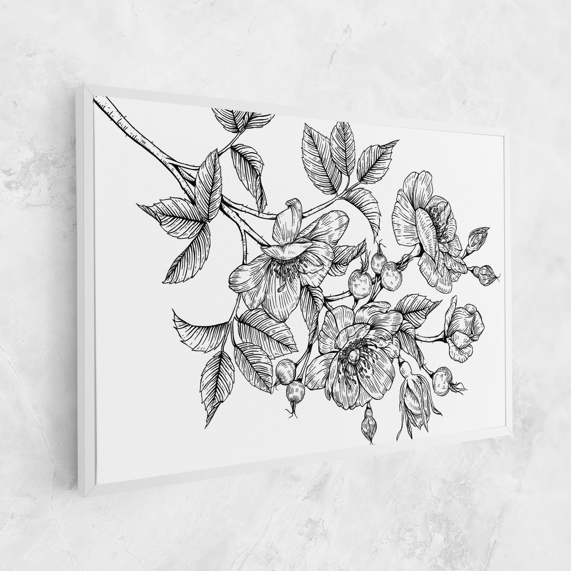 Rose Black Line mockup 1