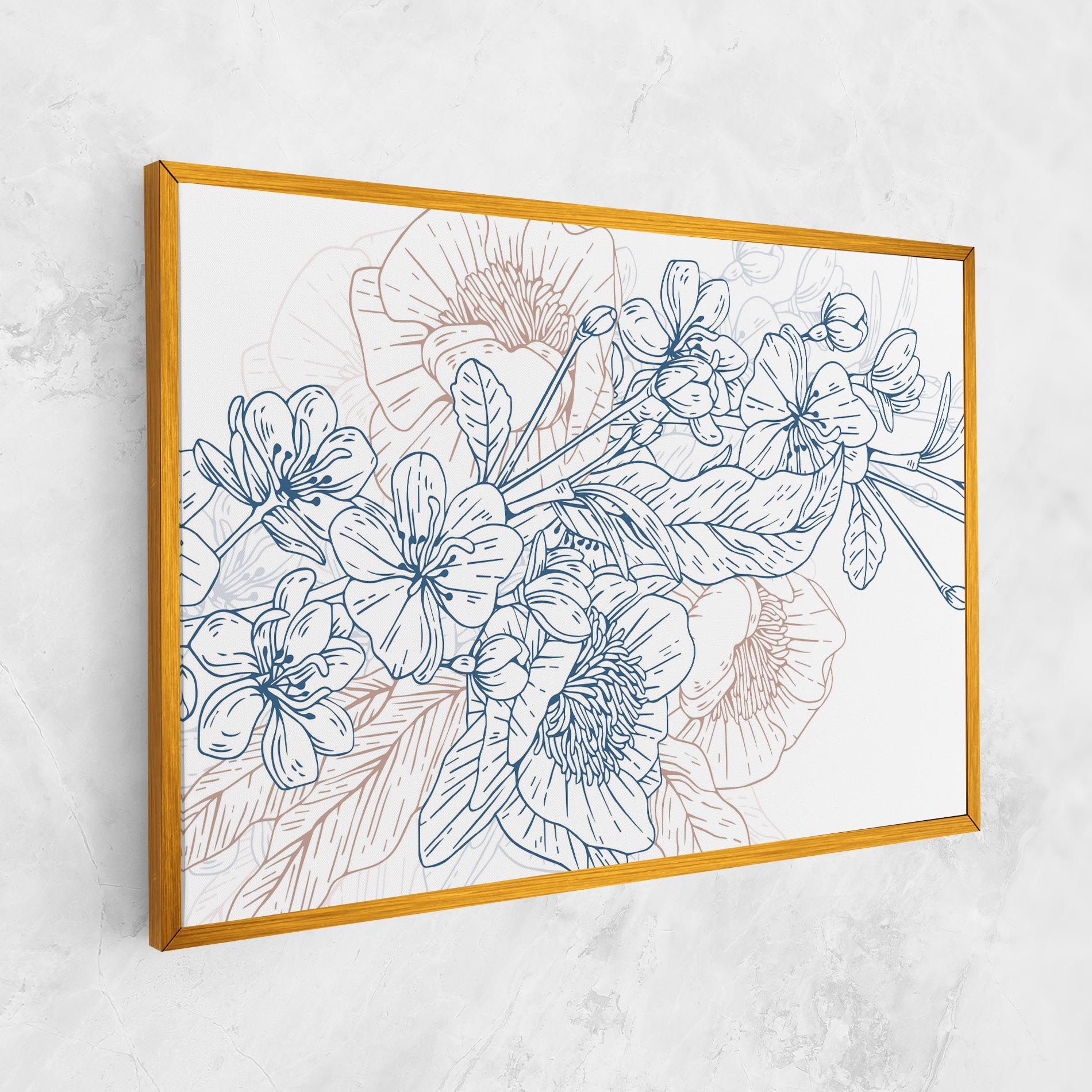 Blue Cream Line mockup 1