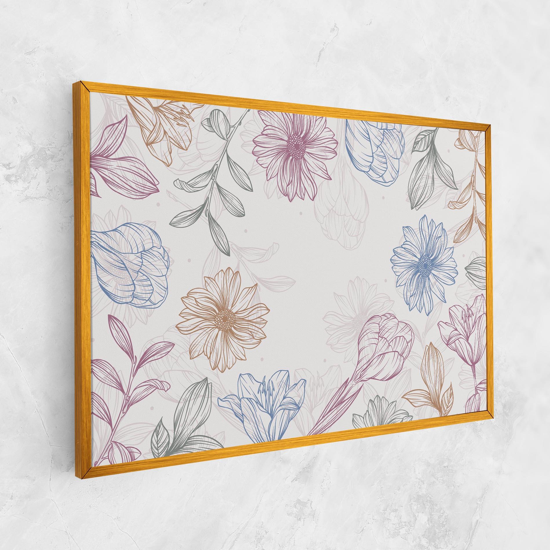 Leinwandbild Color Line Mix mockup 1