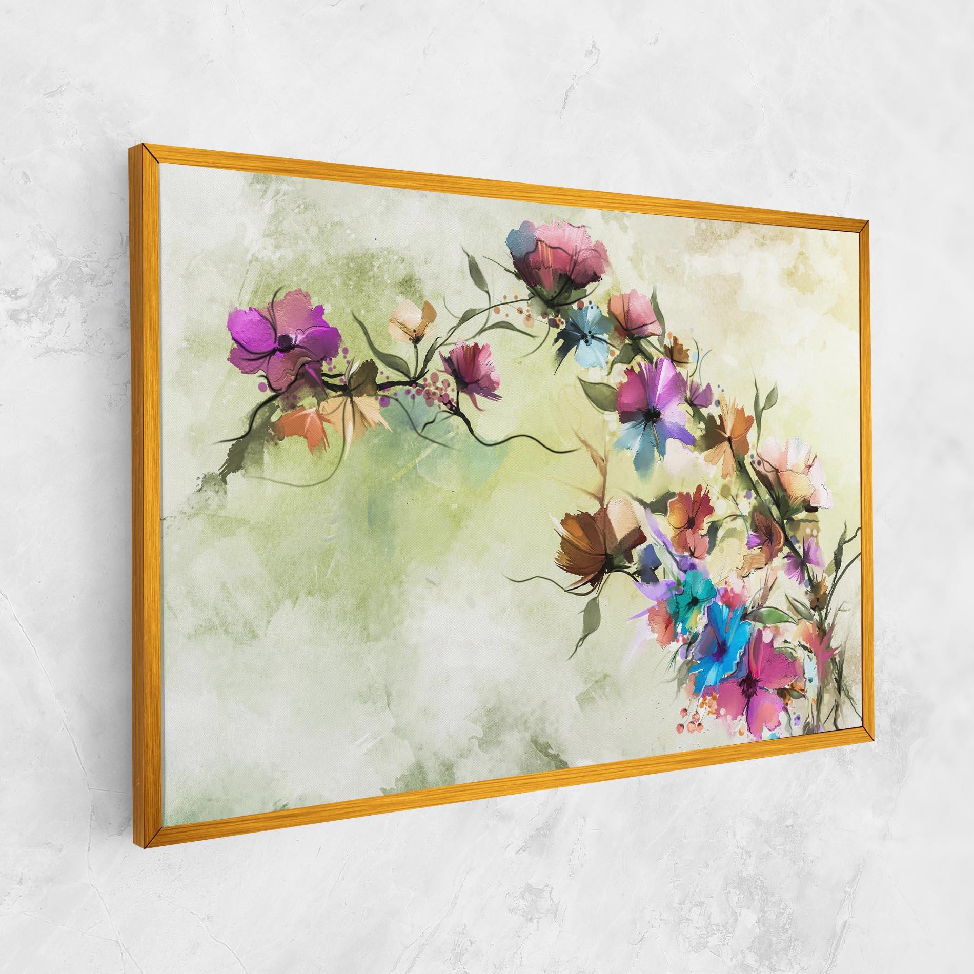 Leinwandbild Ramura Cu Flori mockup 1