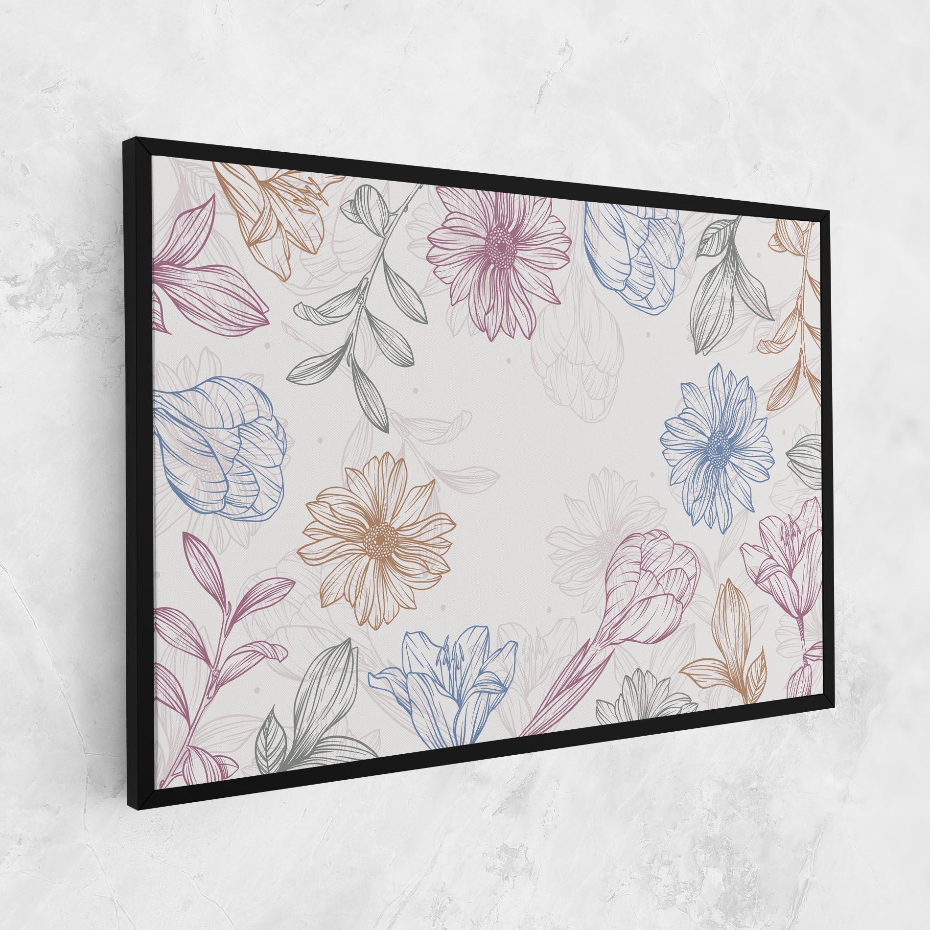 Leinwandbild Color Line Mix mockup 1