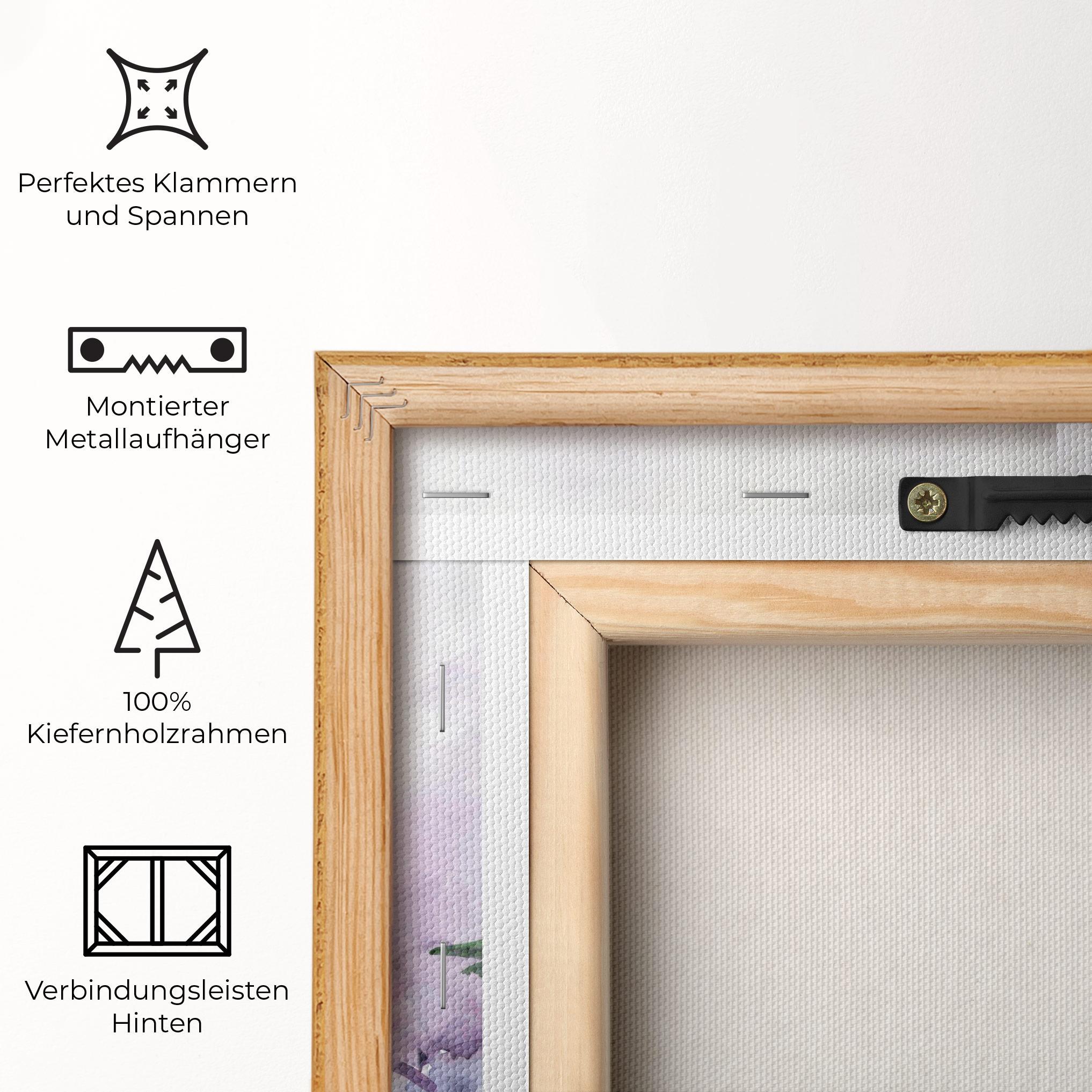 Leinwandbild Buchet Multicolor mockup 5