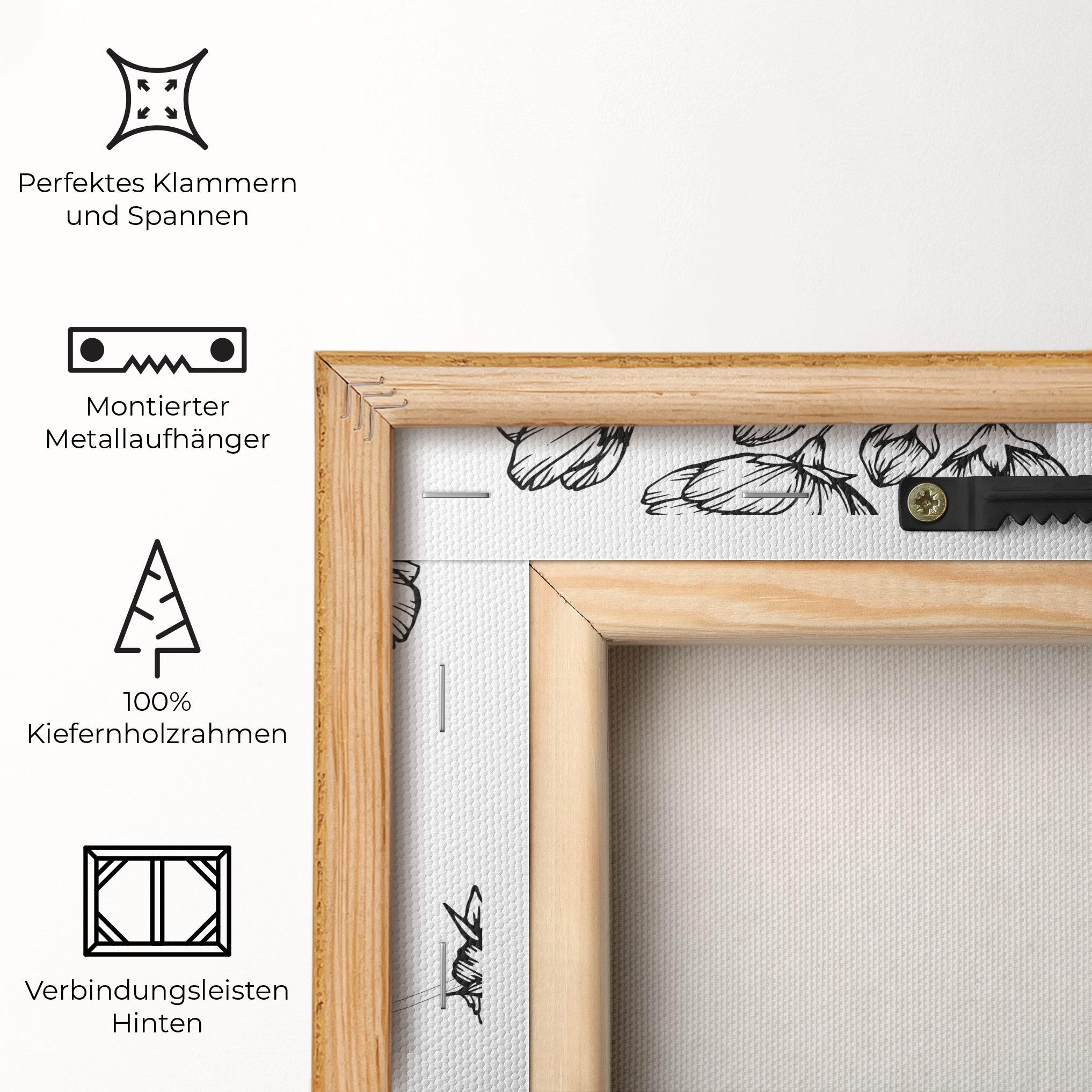 Leinwandbild Sakura Line mockup 5