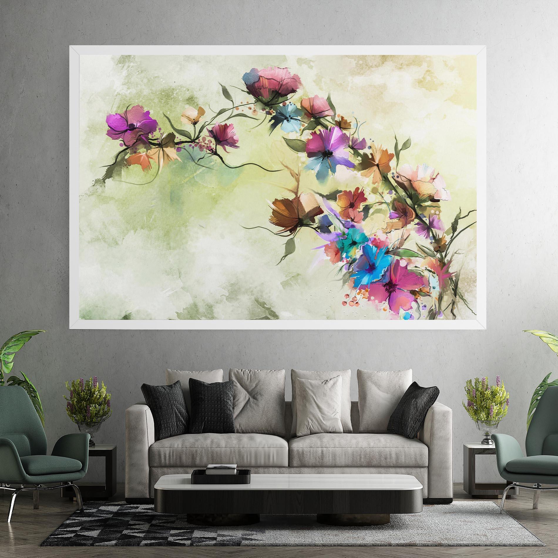 Leinwandbild Ramura Cu Flori mockup 7