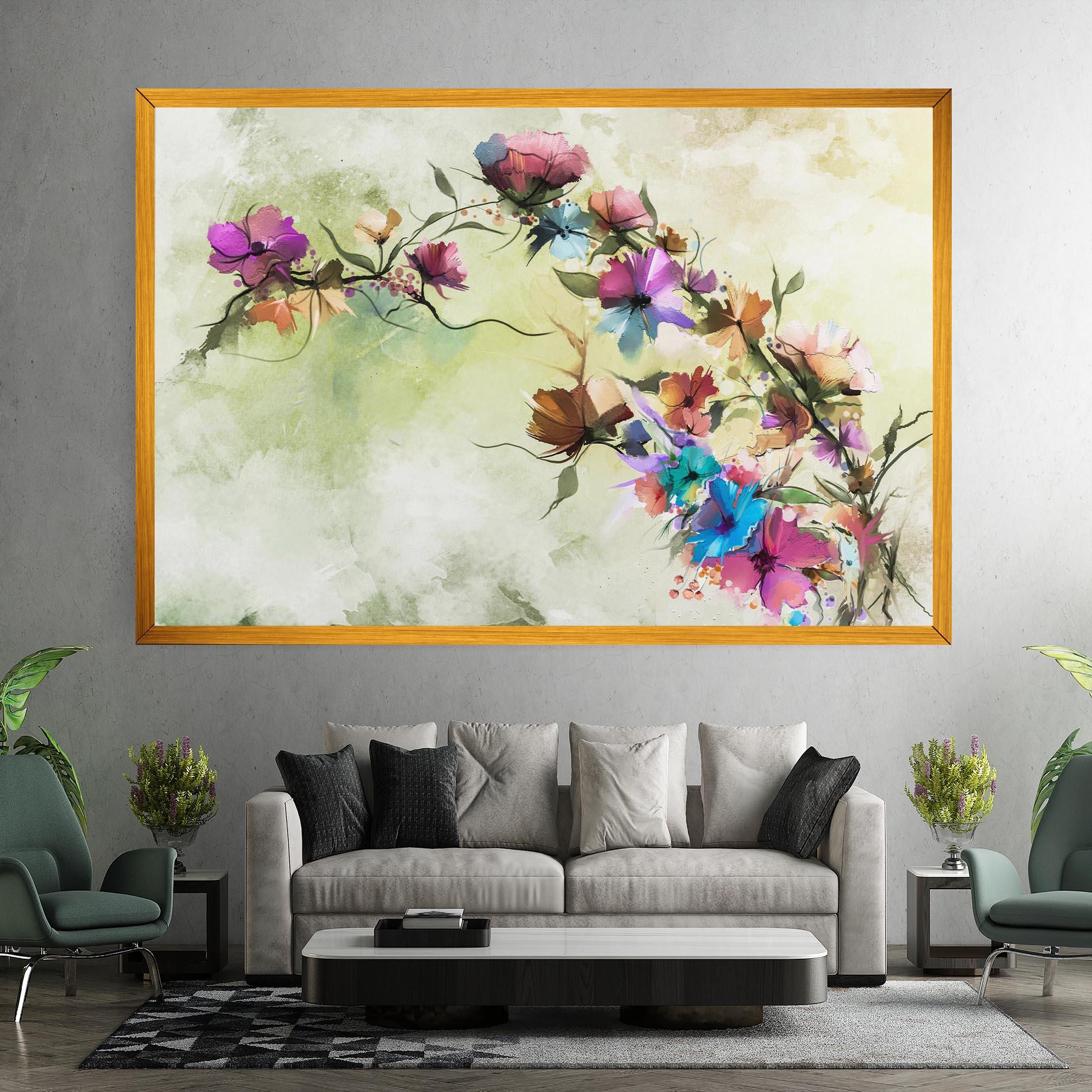 Leinwandbild Ramura Cu Flori mockup 7