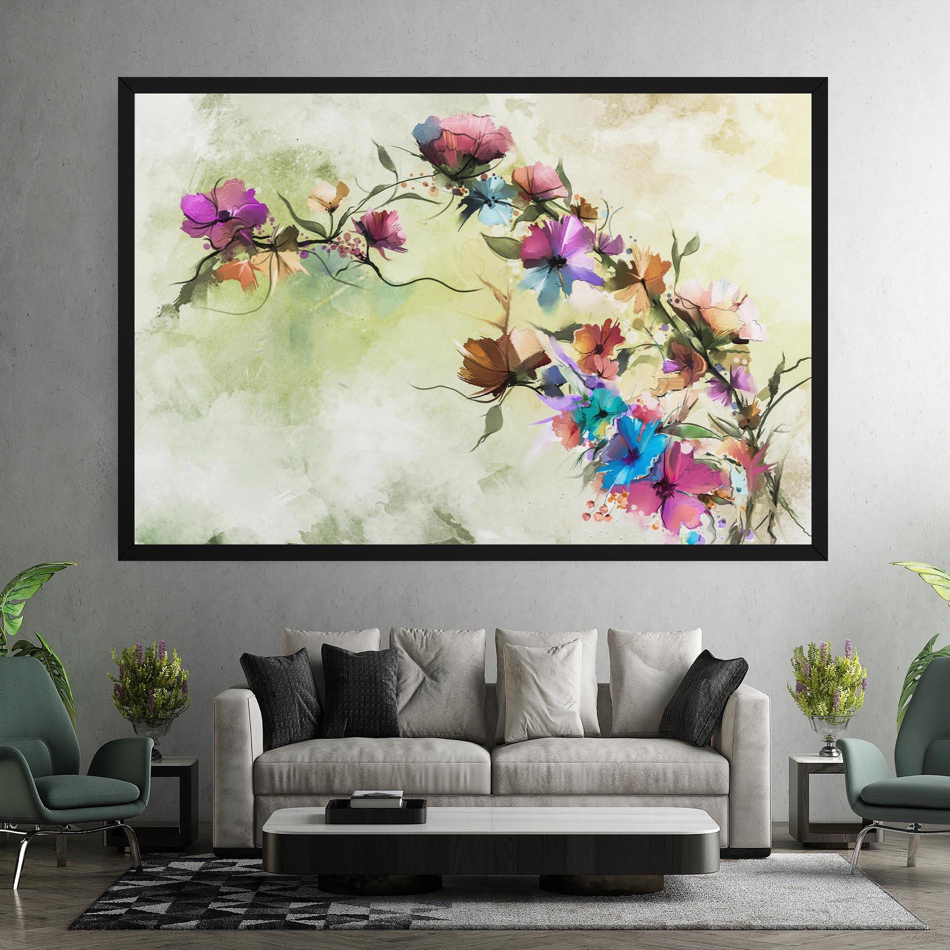 Leinwandbild Ramura Cu Flori mockup 7