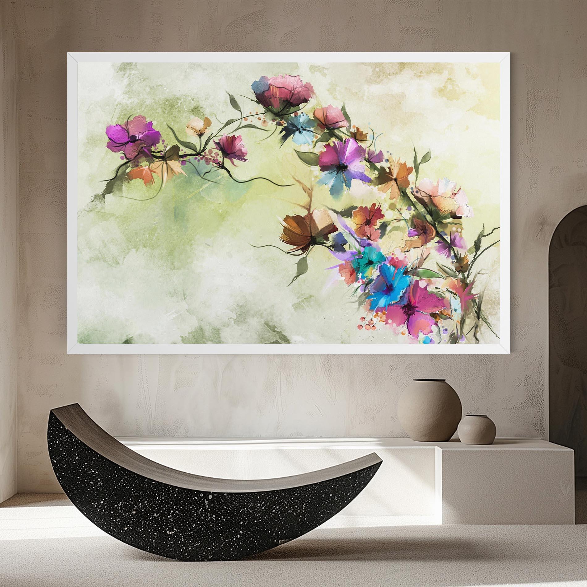 Leinwandbild Ramura Cu Flori mockup 8