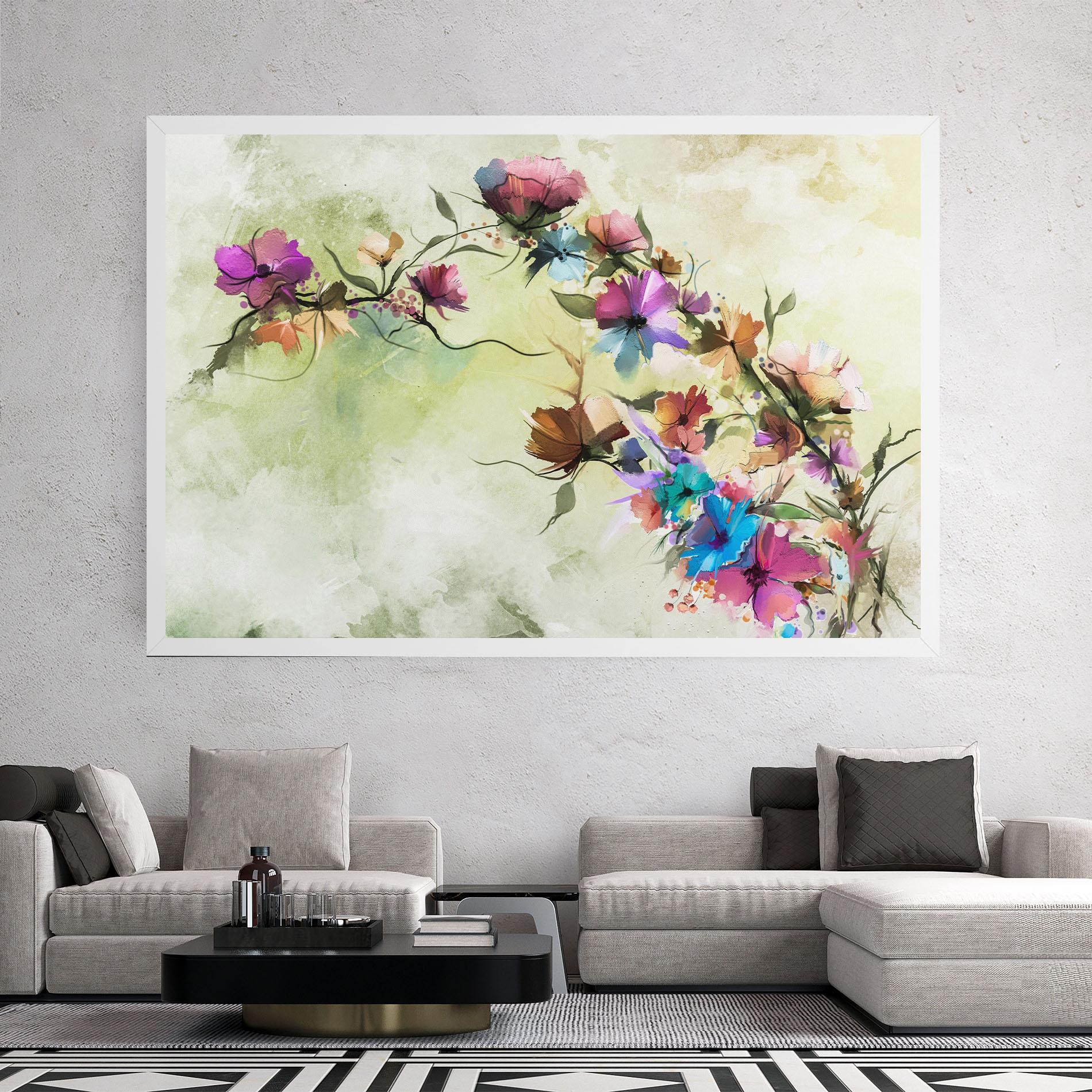 Leinwandbild Ramura Cu Flori mockup 2