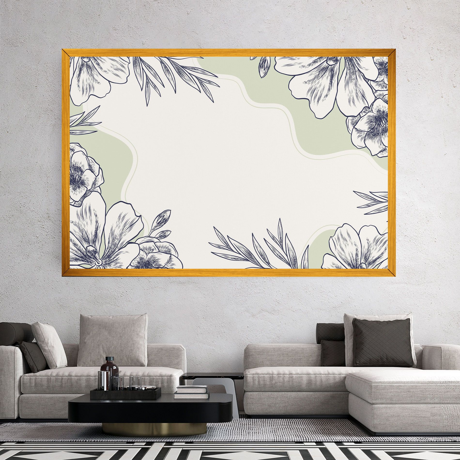 Blue Line Green mockup 2