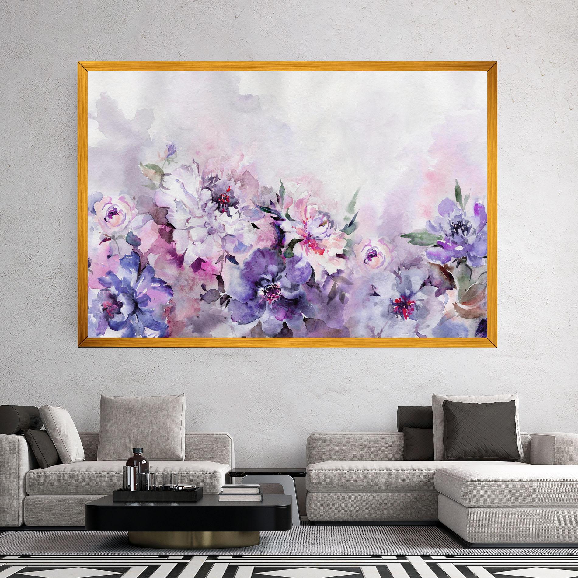 Leinwandbild Buchet Multicolor mockup 2