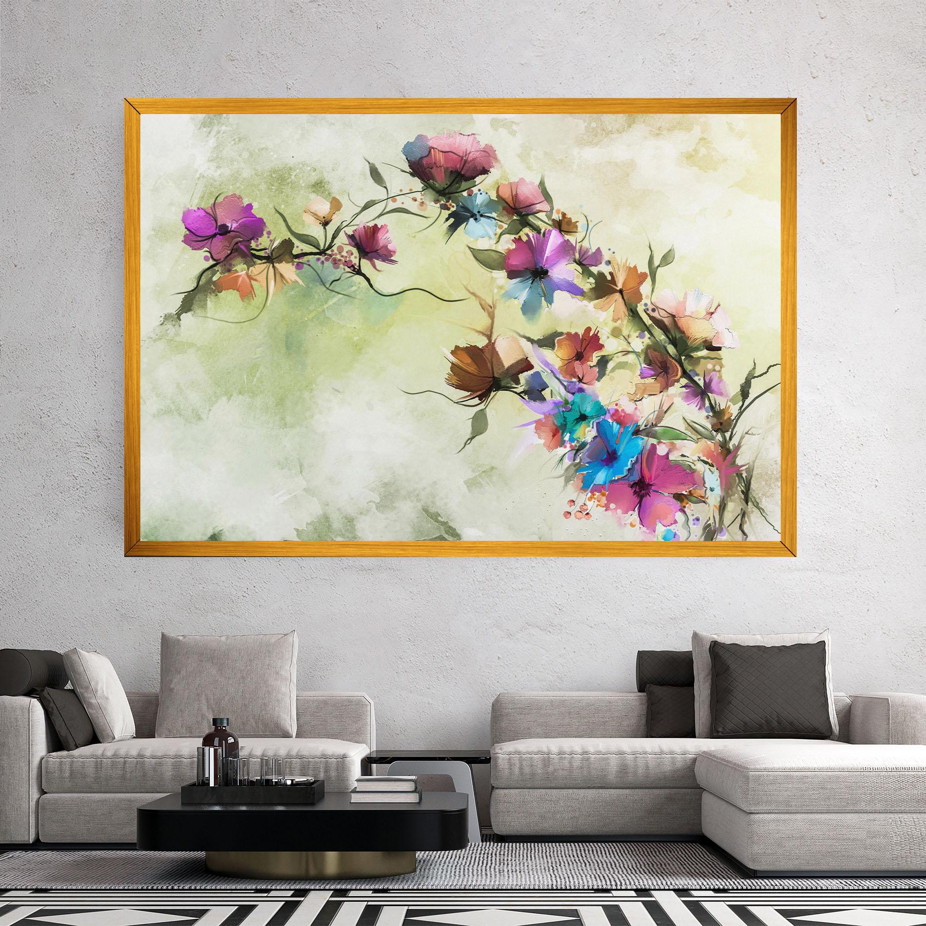 Leinwandbild Ramura Cu Flori mockup 2