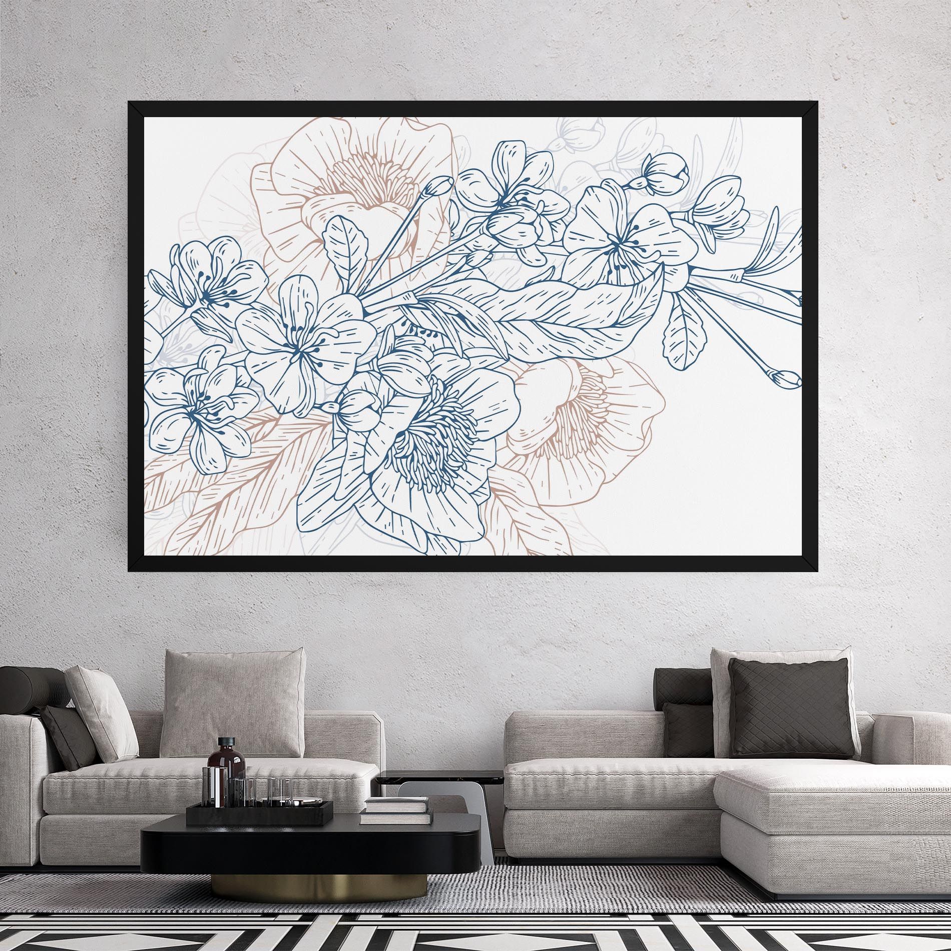 Blue Cream Line mockup 2