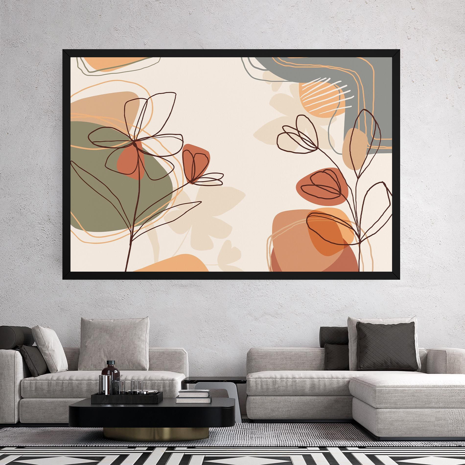 Brown Line Plants mockup 2