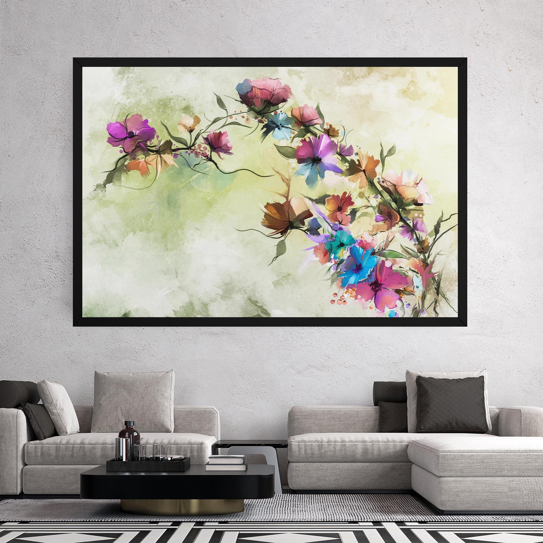 Leinwandbild Ramura Cu Flori mockup 2