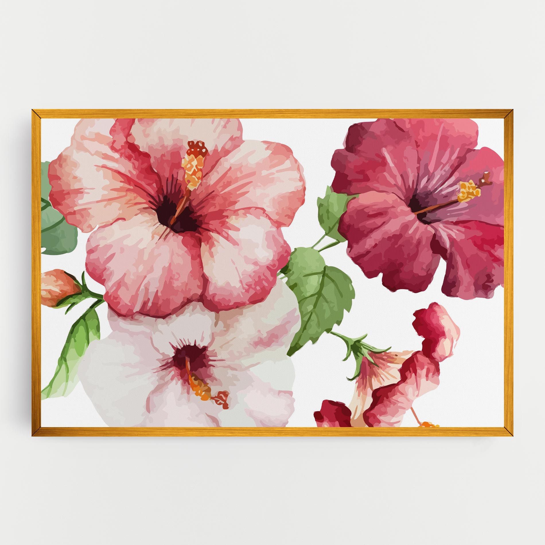 Exotic Flower Paint mockup 0