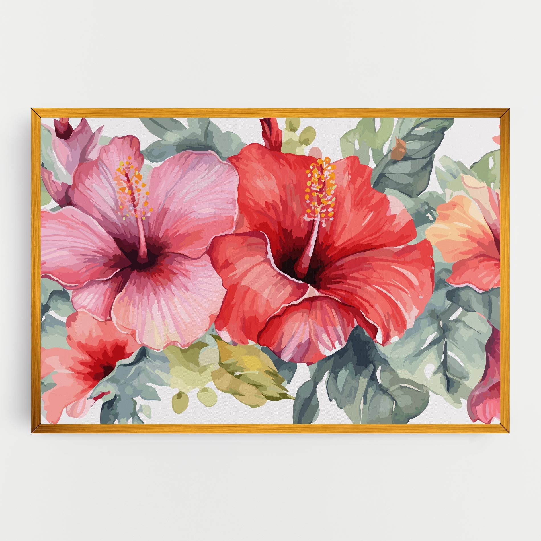 Pink Red Exotic mockup 0