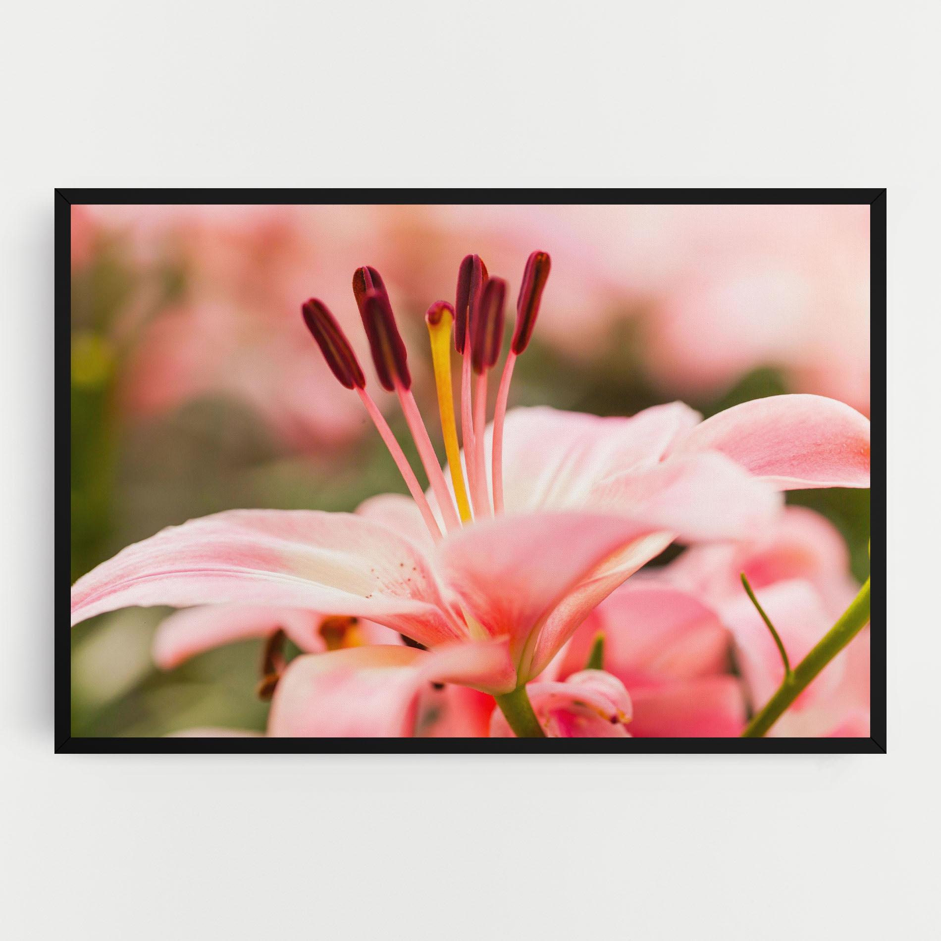 Leinwandbild Flower mockup 0