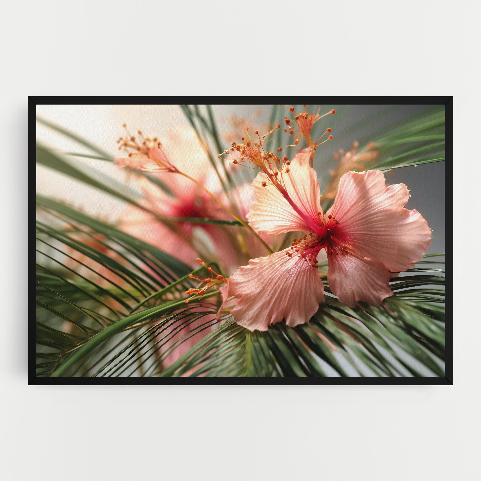 Sunset Exotic Flower mockup 0