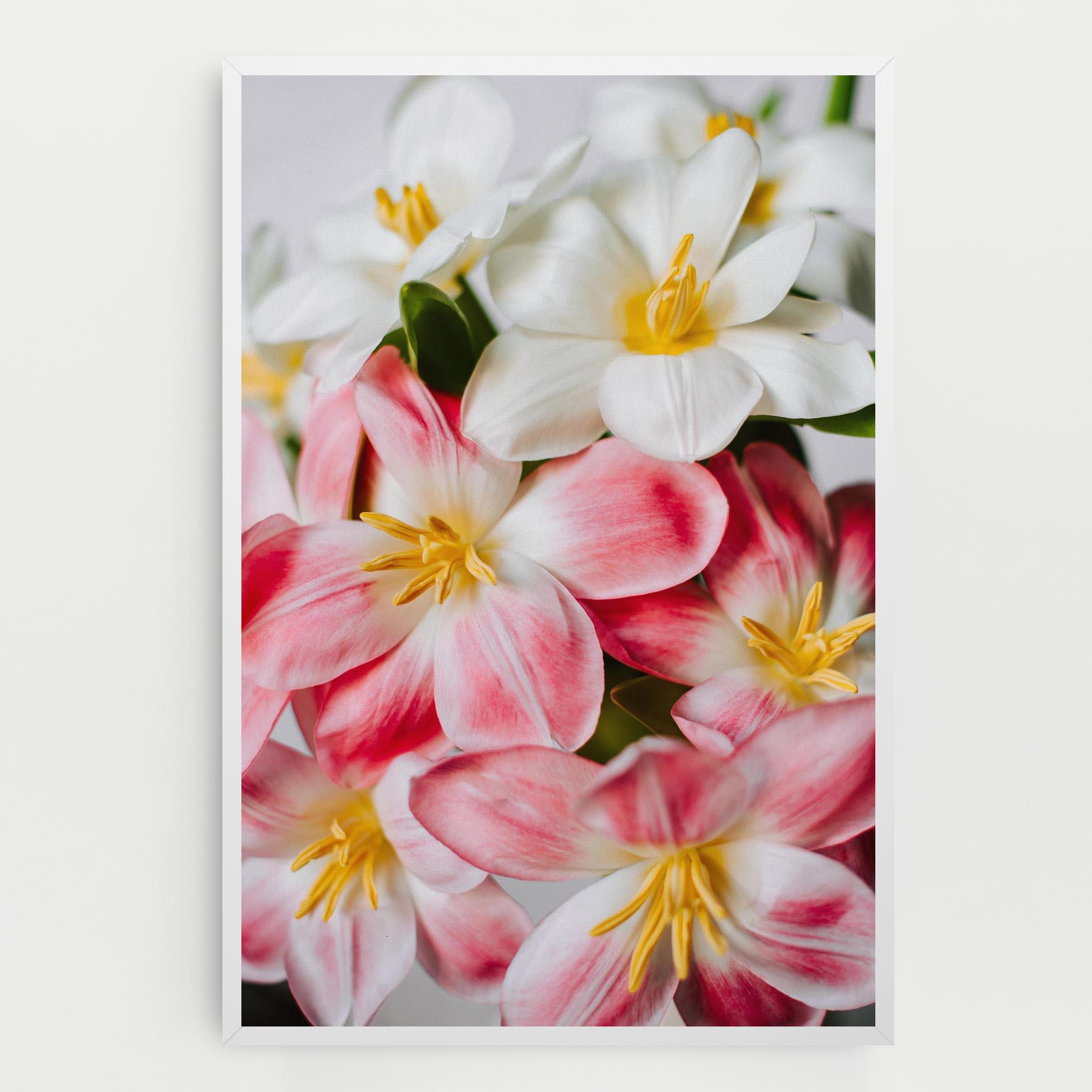 Leinwandbild Beautiful Exotic Flower mockup 0