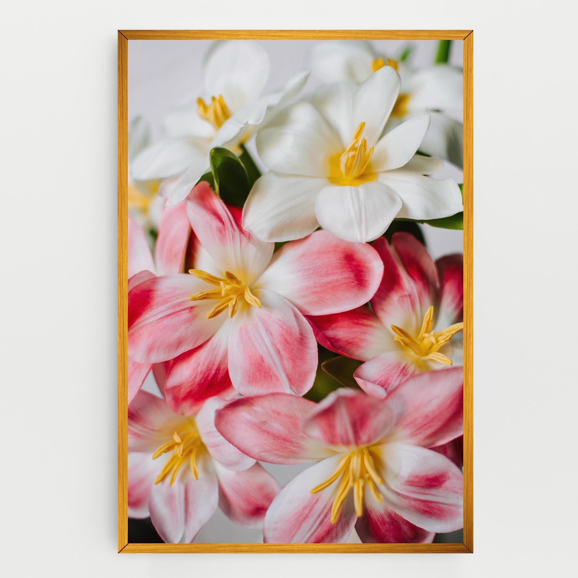 Leinwandbild Beautiful Exotic Flower mockup 0