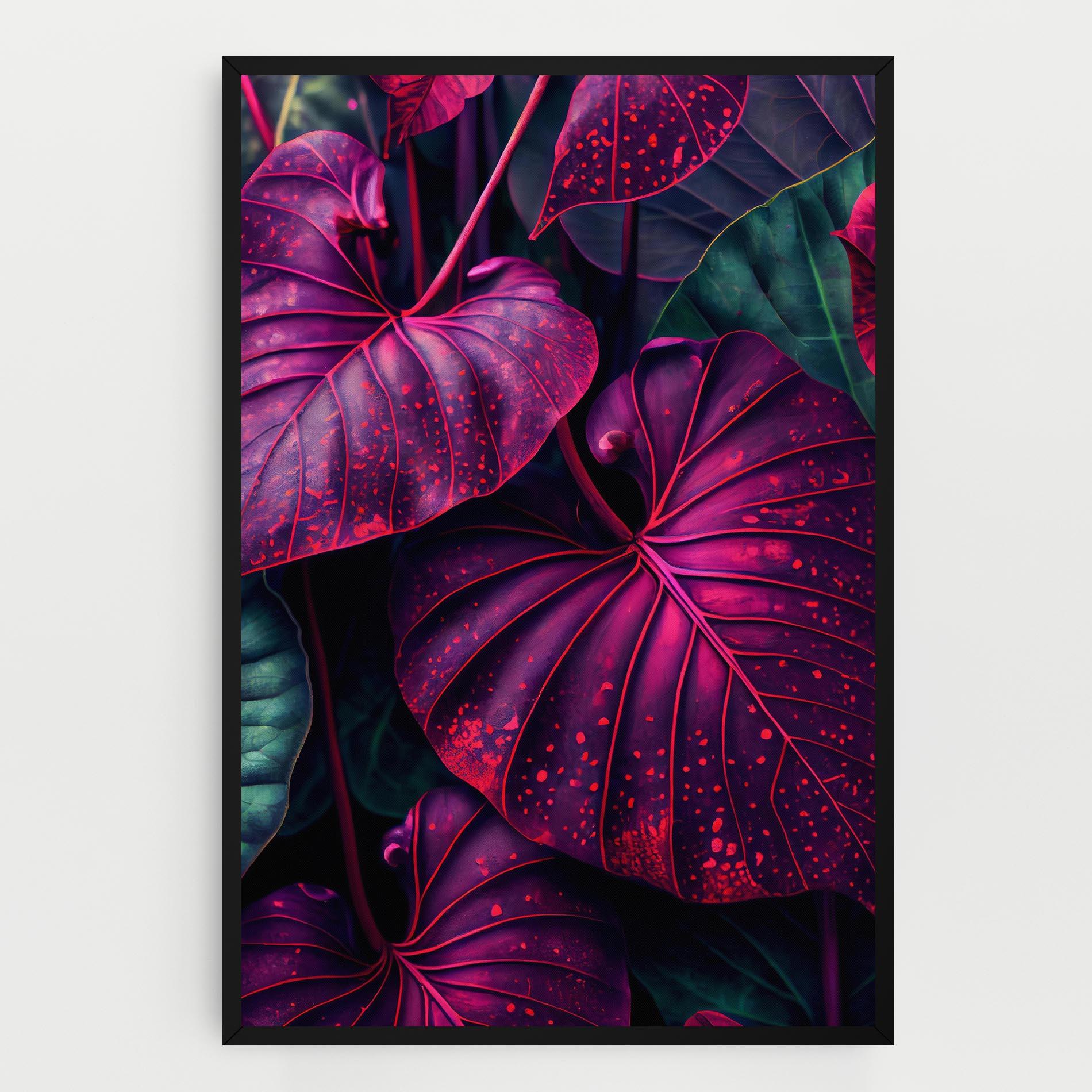 Leinwandbild Big Purple Exotic mockup 0