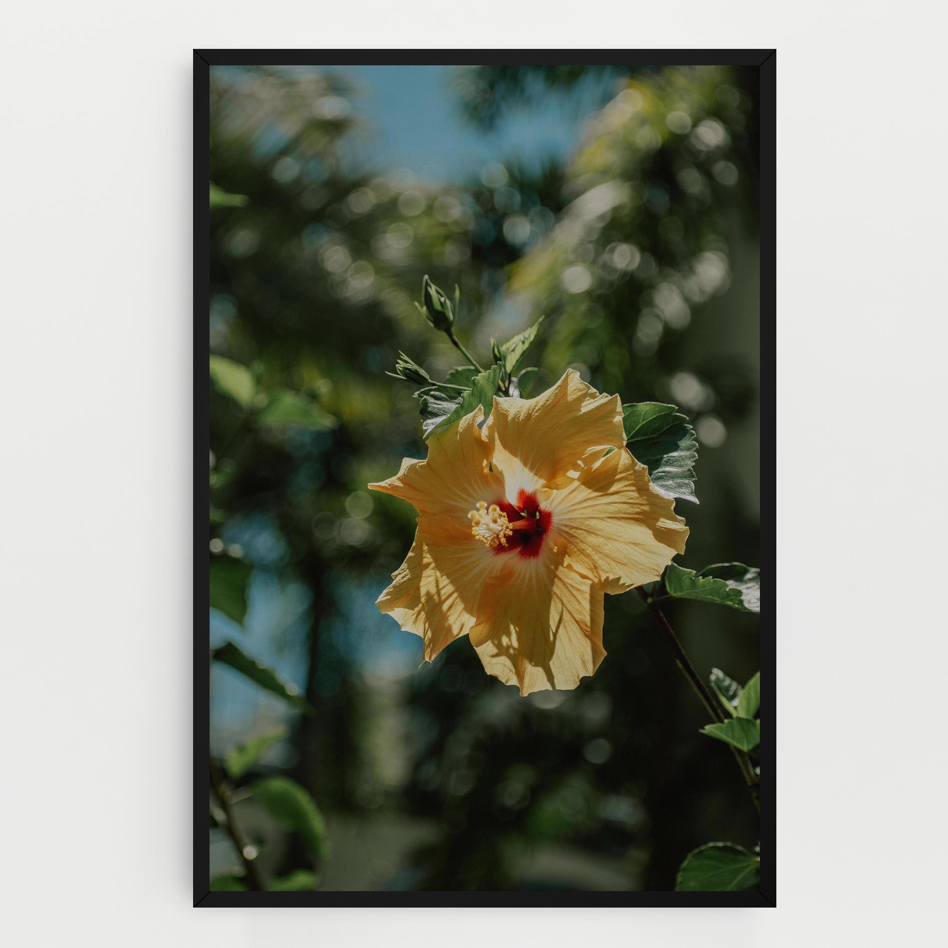 Leinwandbild Yellow Pretty Exotic mockup 0