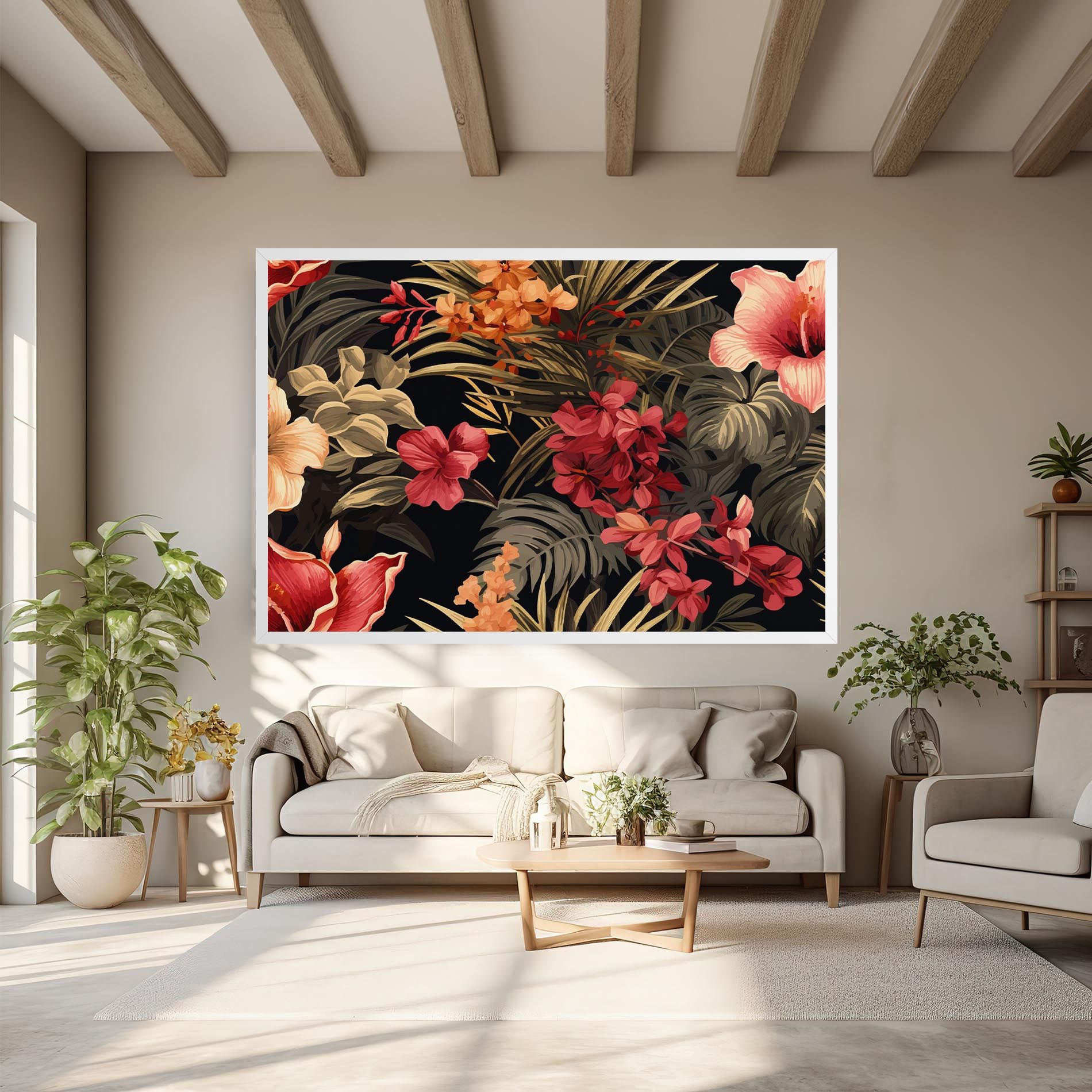 Exotic Flower Plant mockup 6