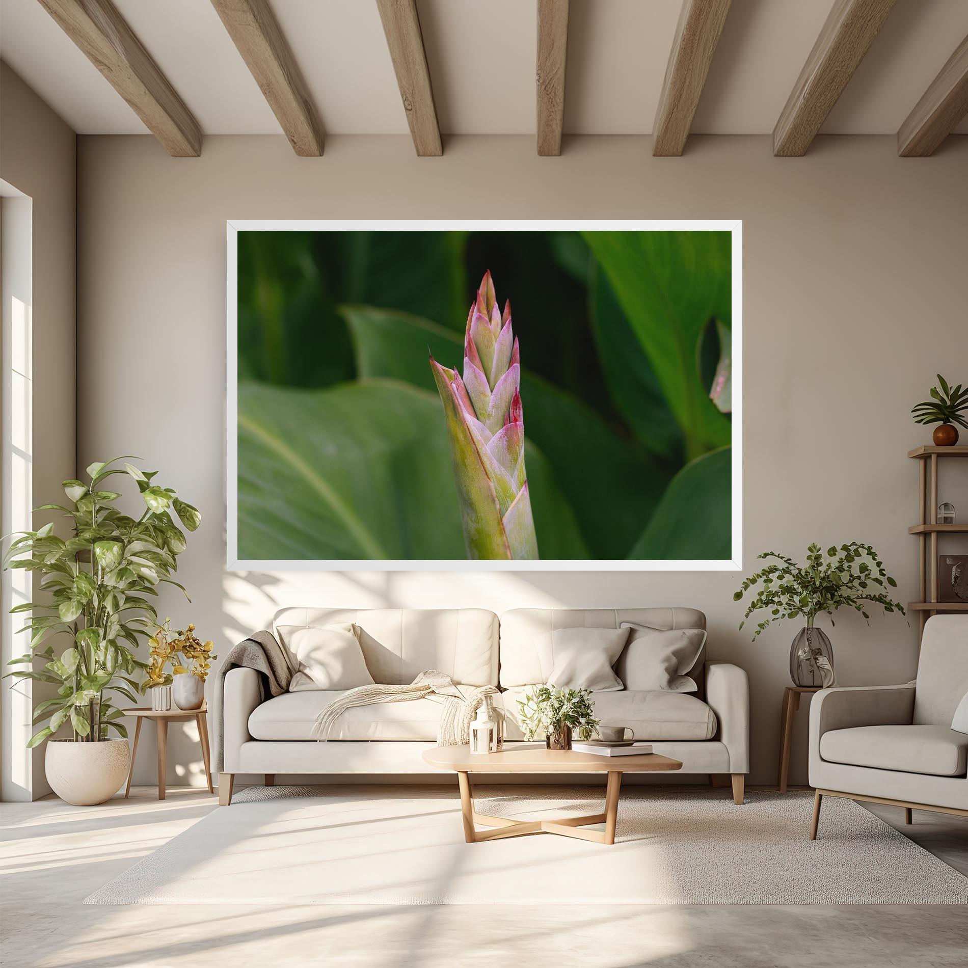 Leinwandbild Light Pink Exotic mockup 6