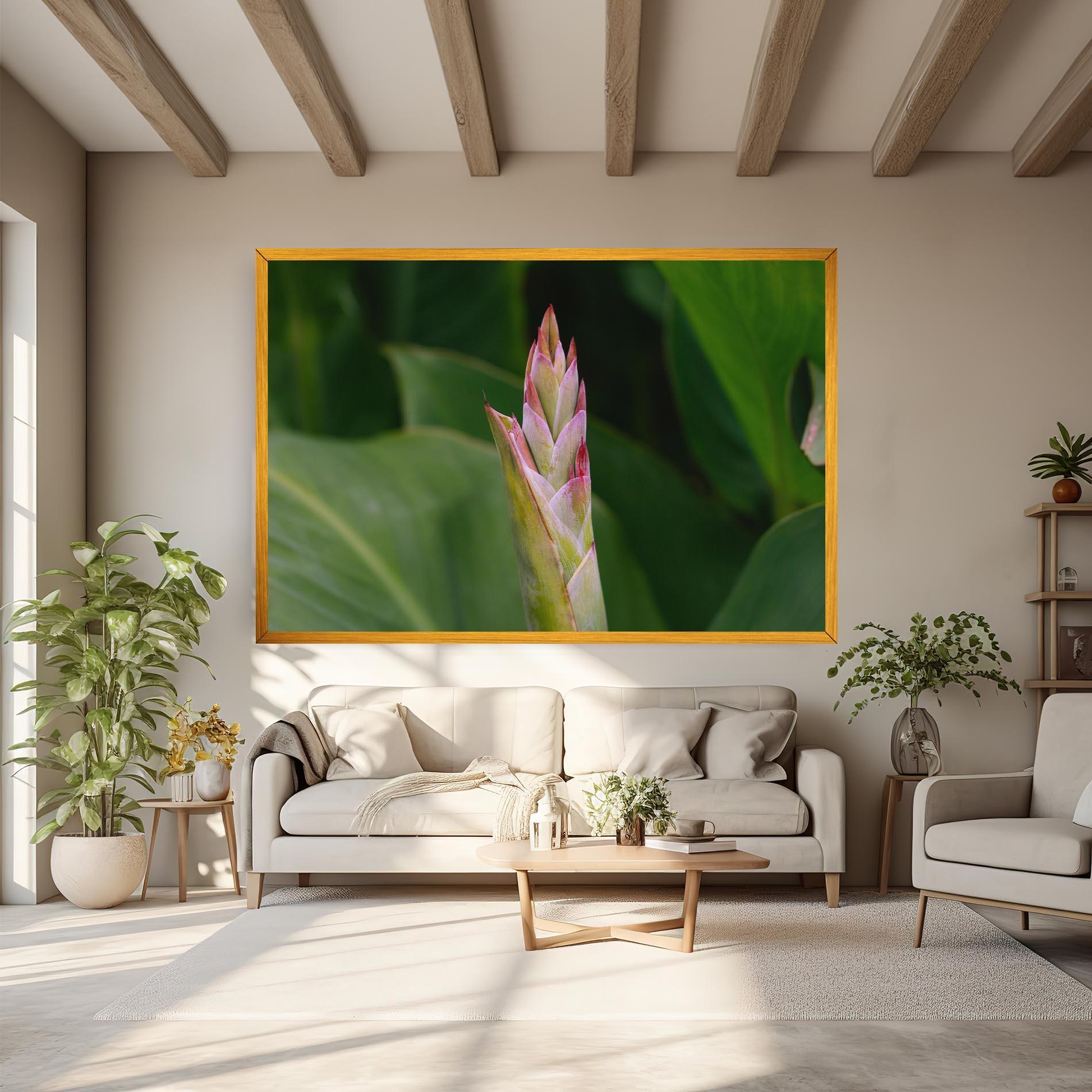 Leinwandbild Light Pink Exotic mockup 6