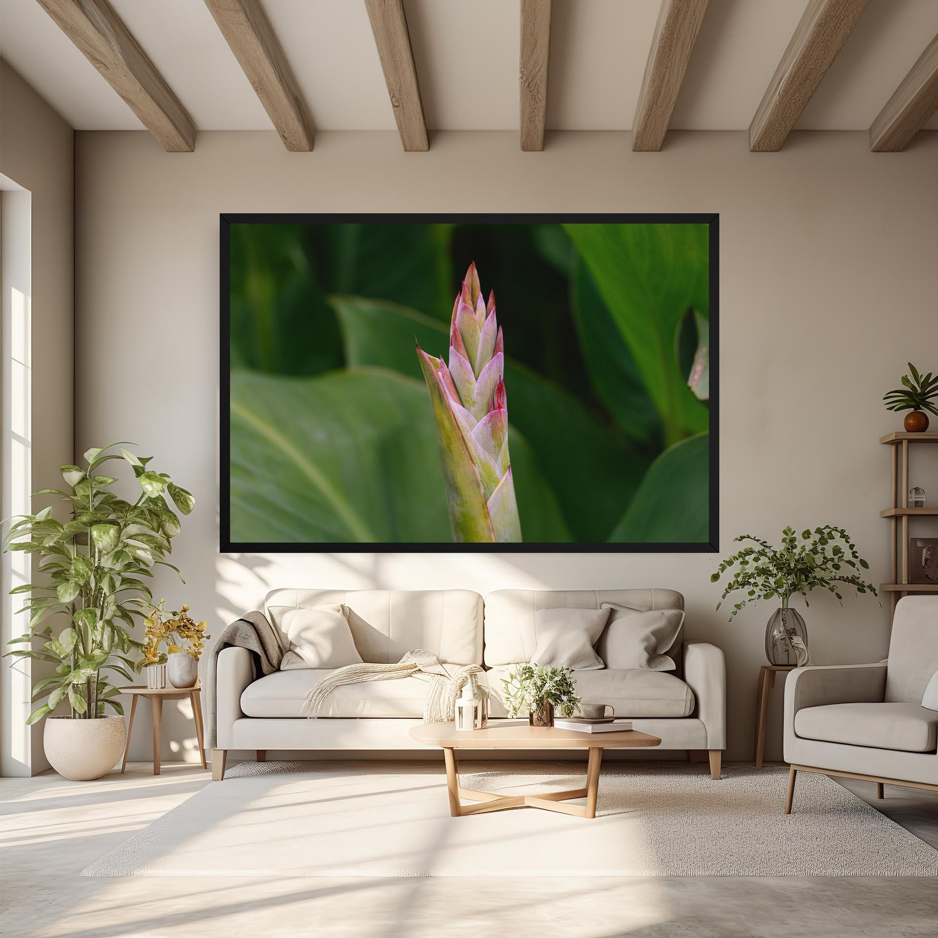 Leinwandbild Light Pink Exotic mockup 6