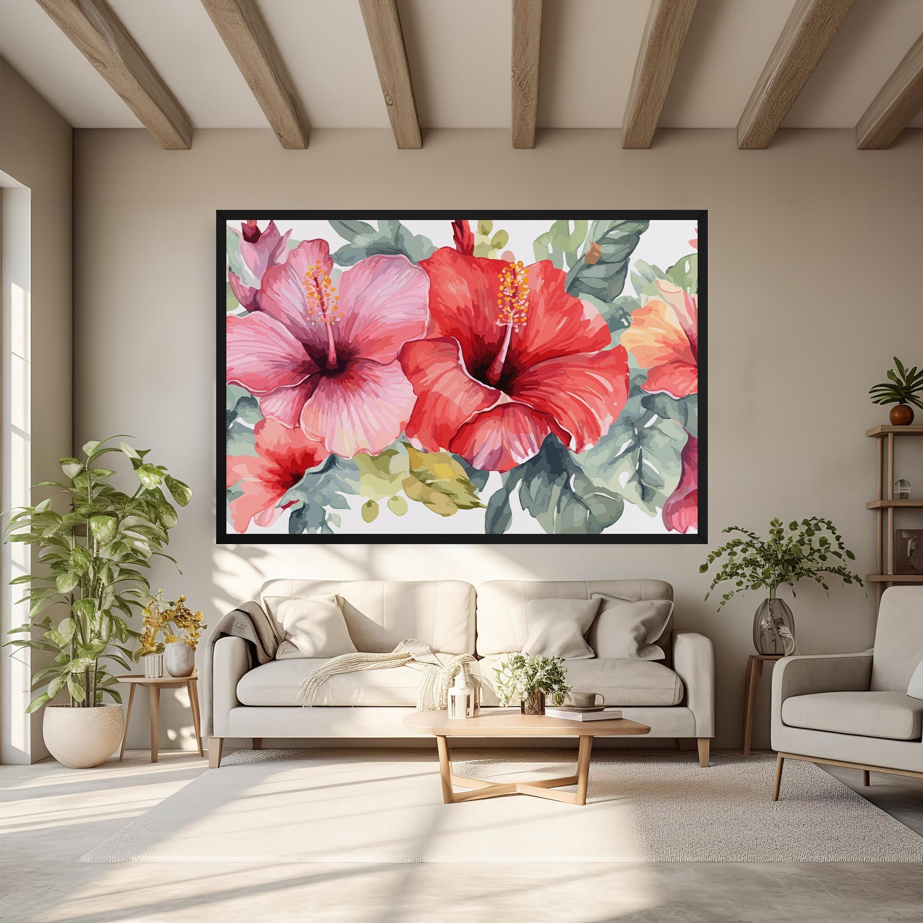 Pink Red Exotic mockup 6