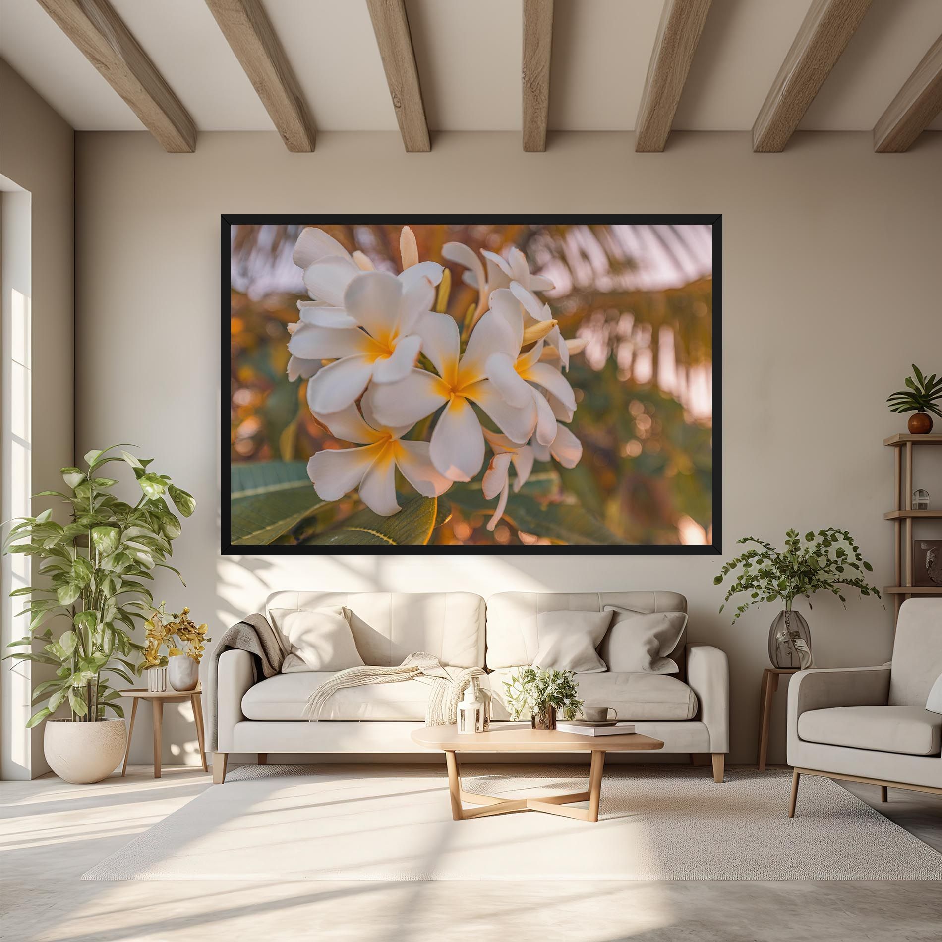 White Plumeria mockup 6
