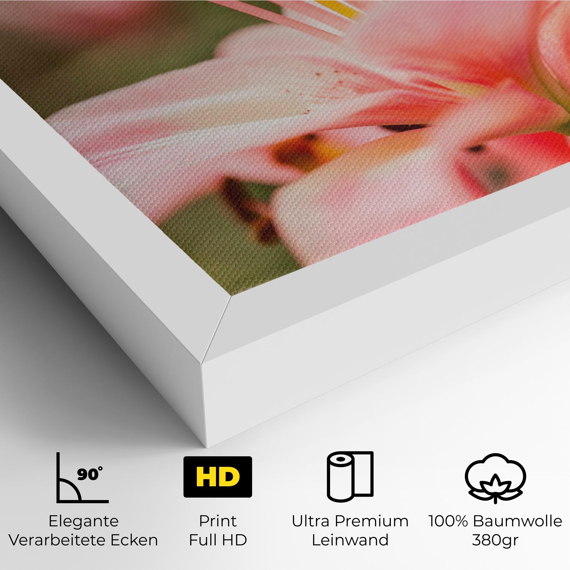 Leinwandbild Flower mockup 4
