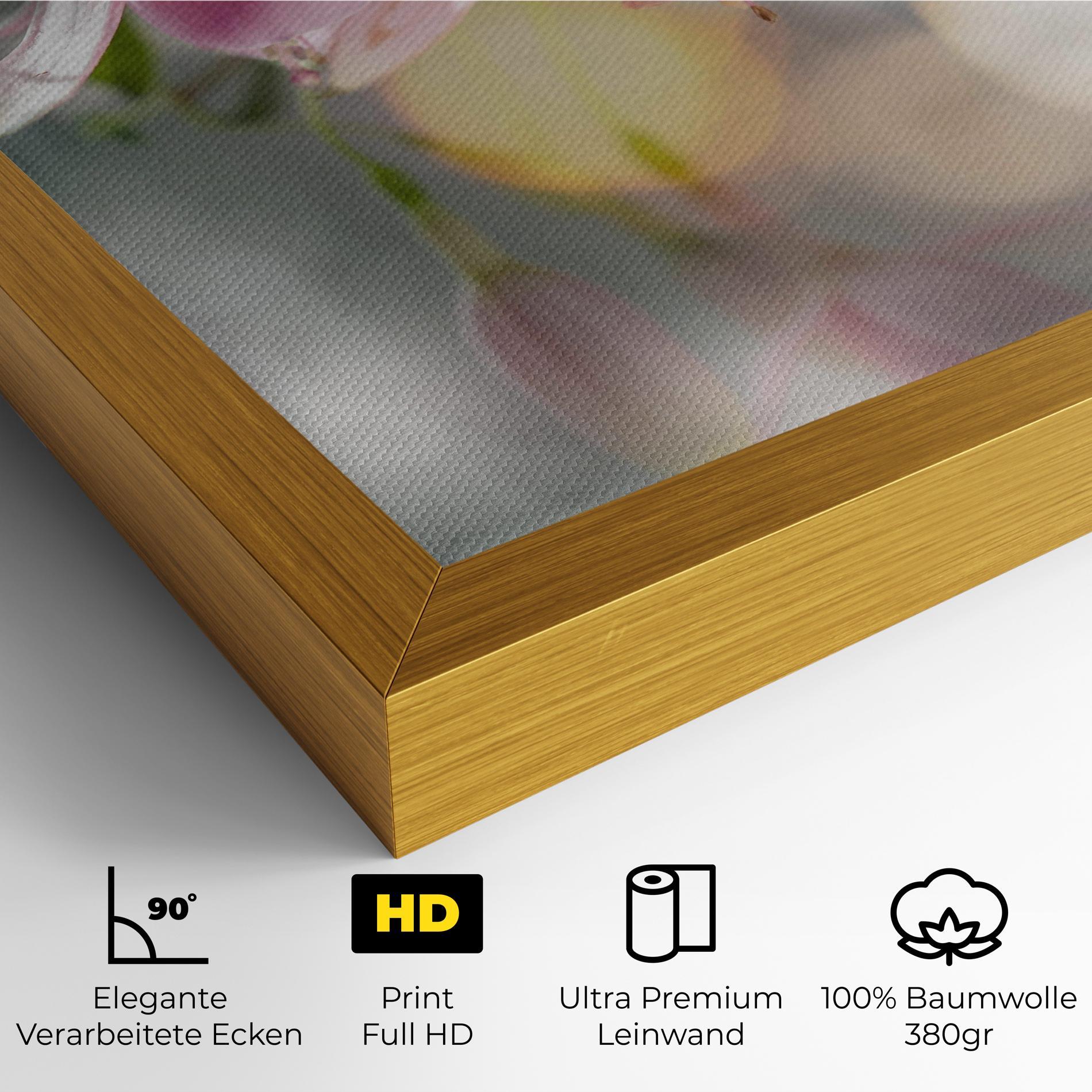 Leinwandbild Dreamy Pink Exotic mockup 4