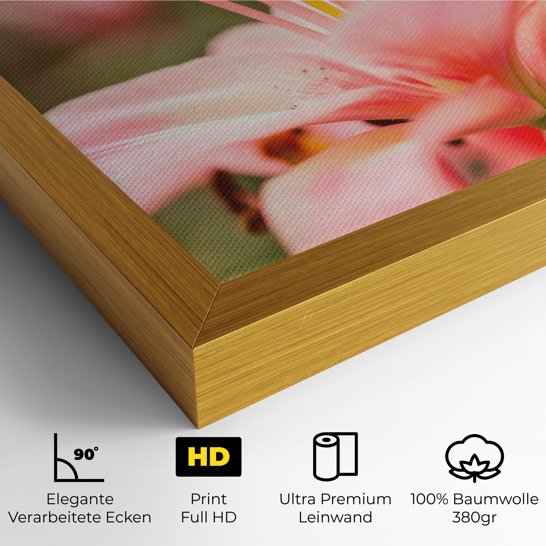 Leinwandbild Flower mockup 4