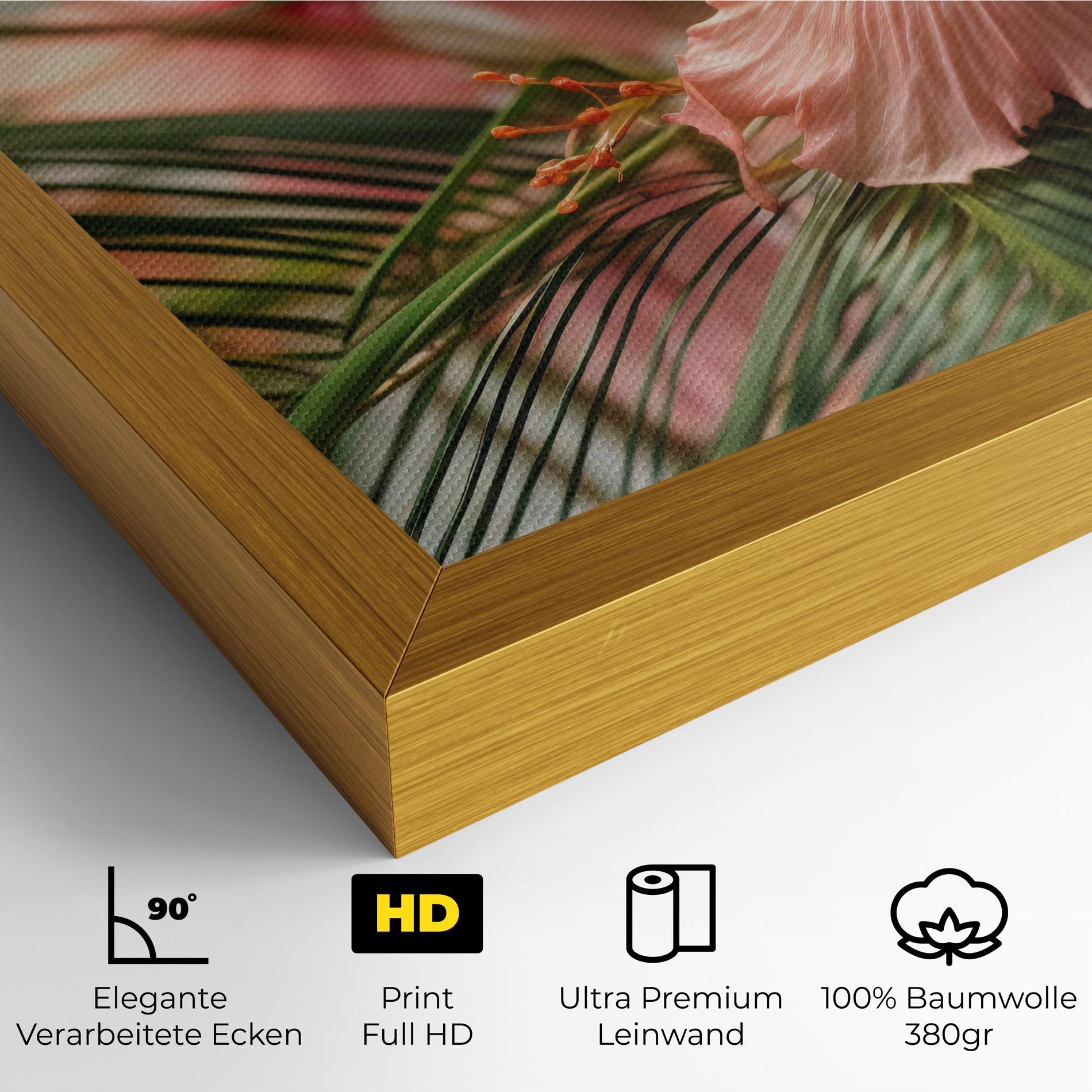 Sunset Exotic Flower mockup 4