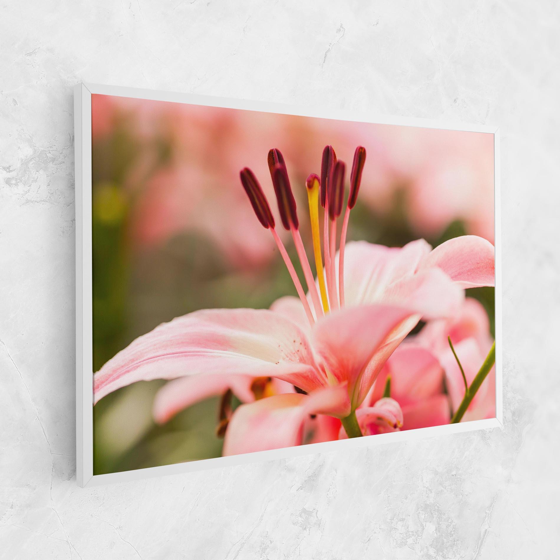 Leinwandbild Flower mockup 1