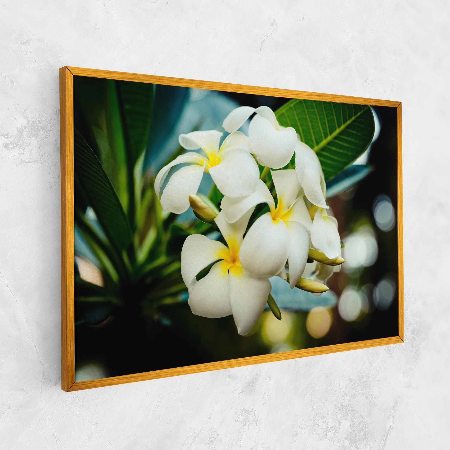 Beautiful White Exotic mockup 1