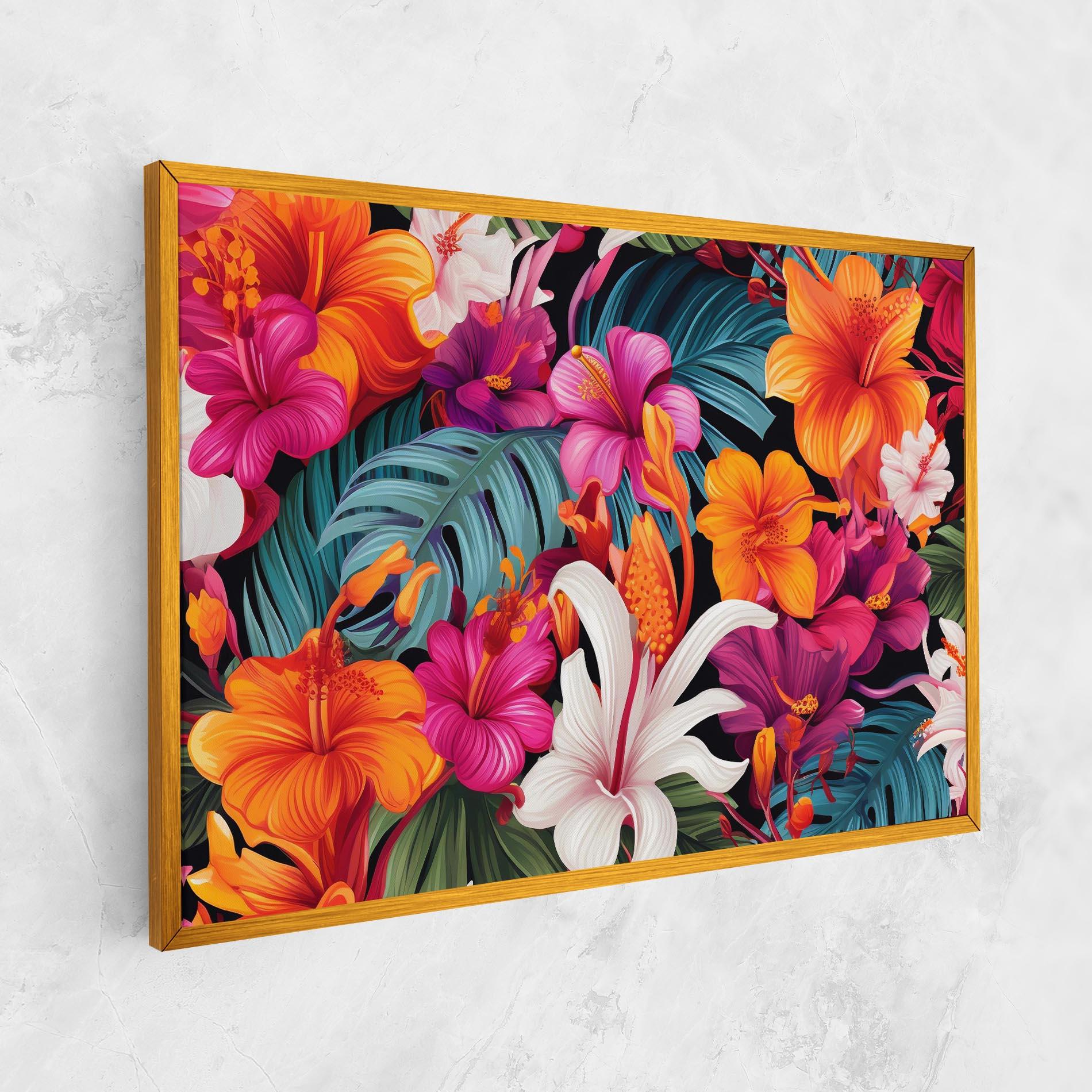 Leinwandbild Exotic Patern mockup 1