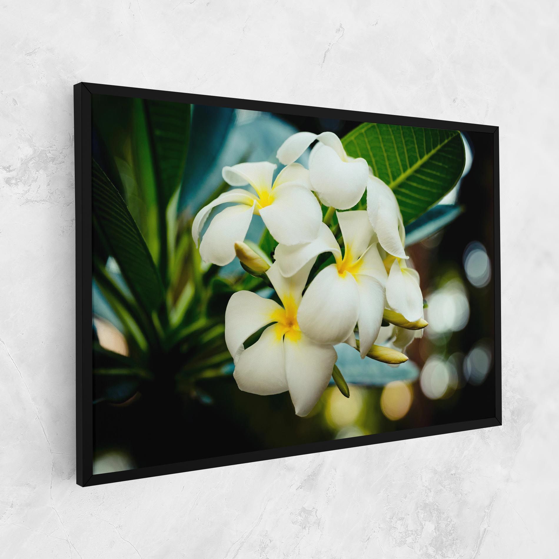 Beautiful White Exotic mockup 1