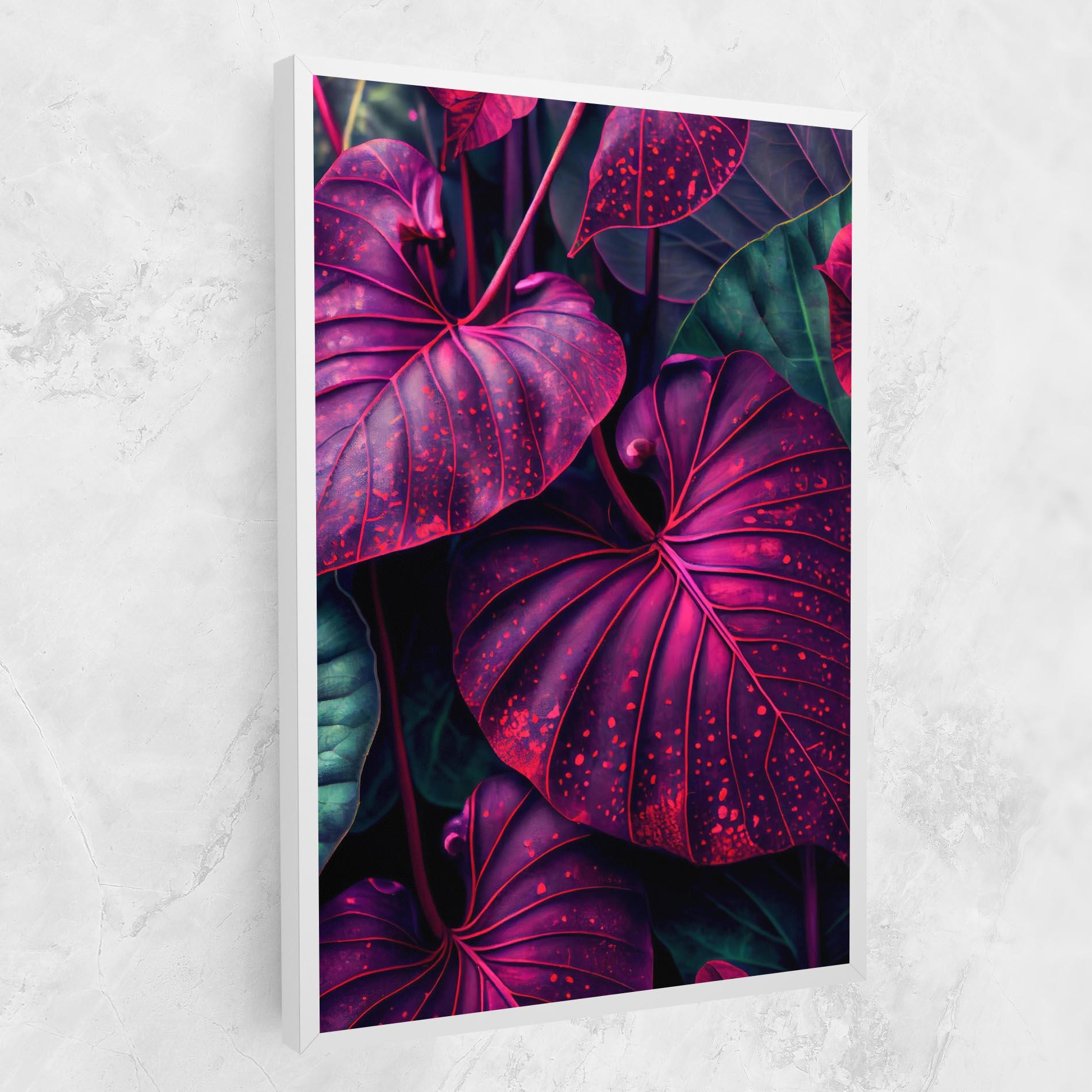 Leinwandbild Big Purple Exotic mockup 1
