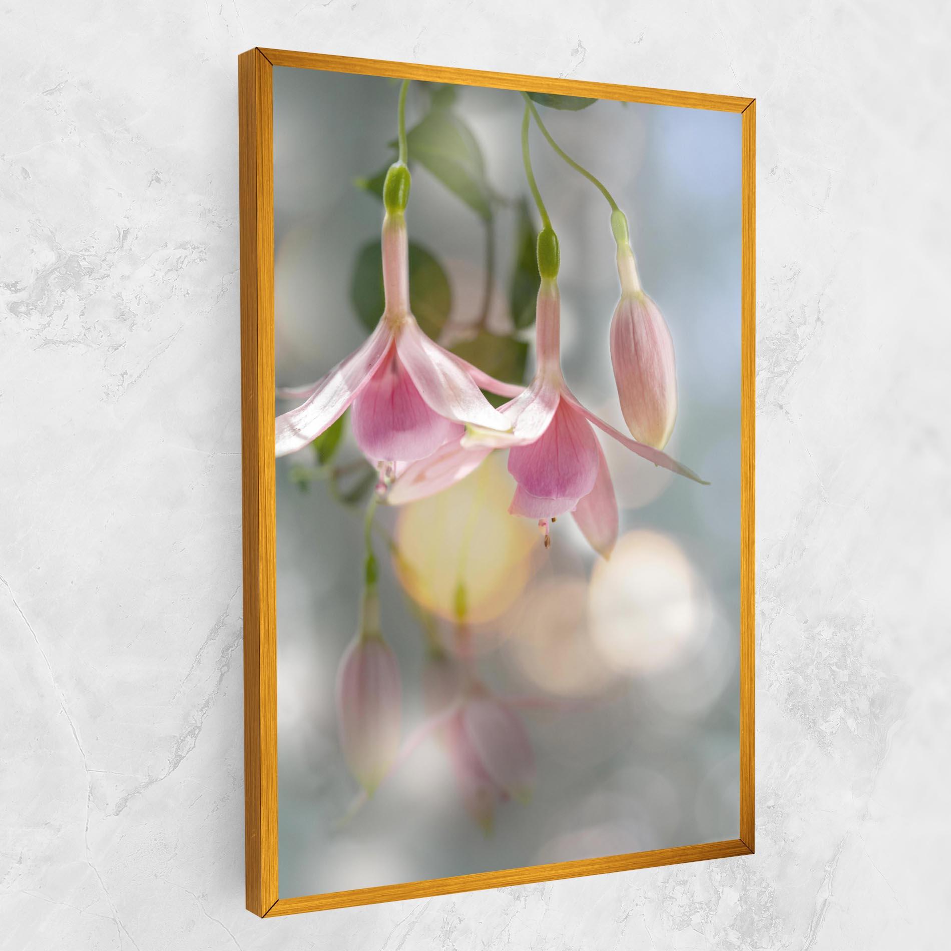 Leinwandbild Dreamy Pink Exotic mockup 1