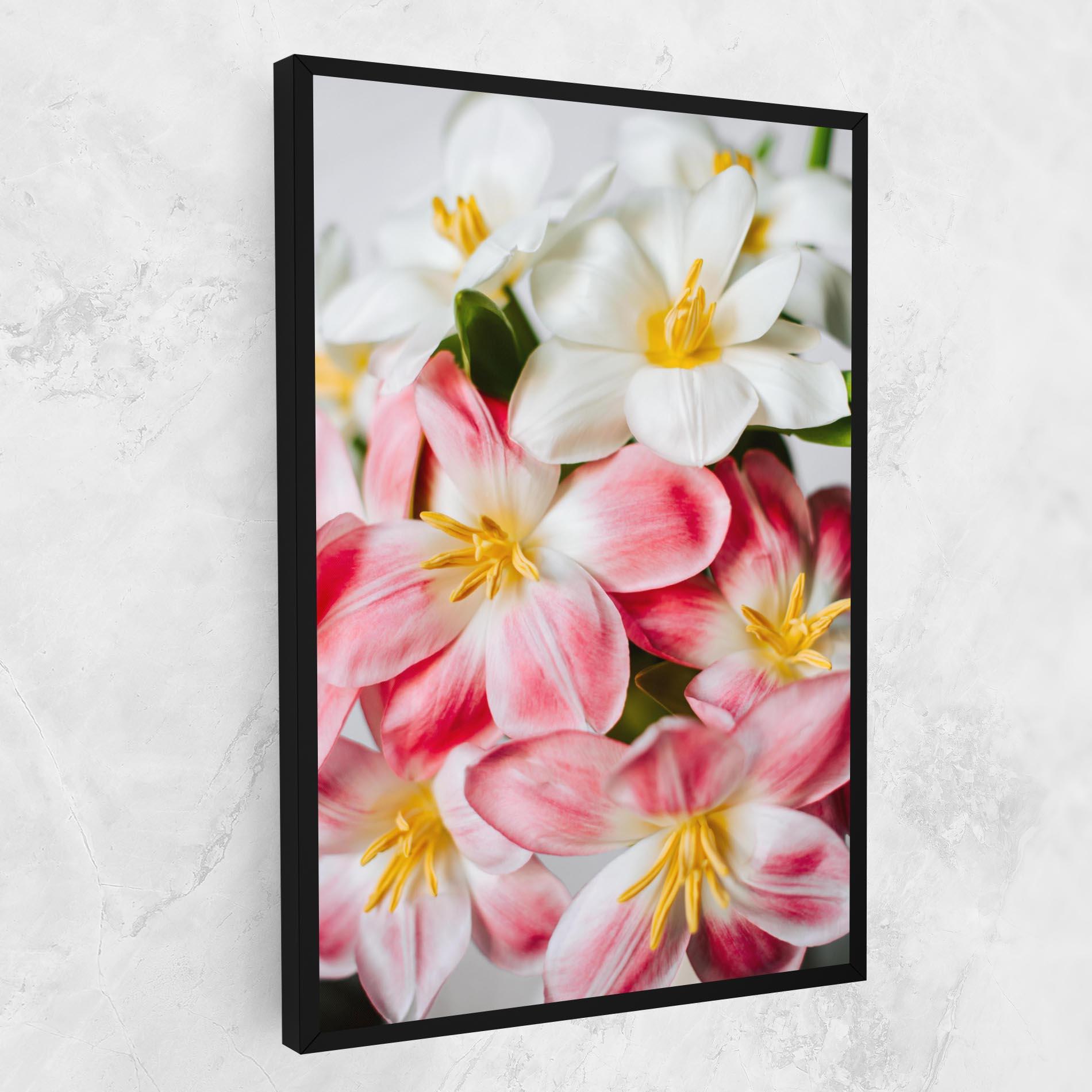Leinwandbild Beautiful Exotic Flower mockup 1