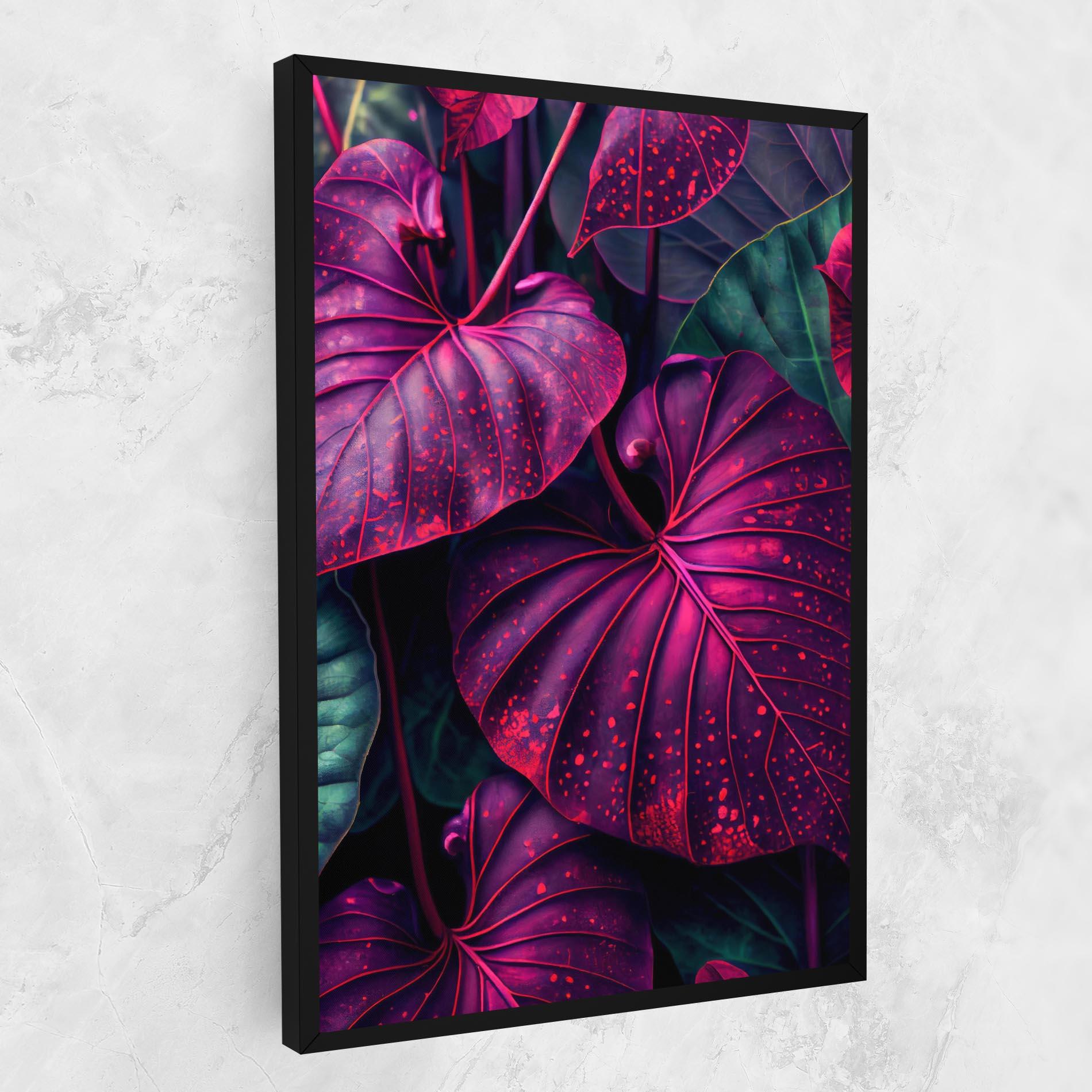 Leinwandbild Big Purple Exotic mockup 1