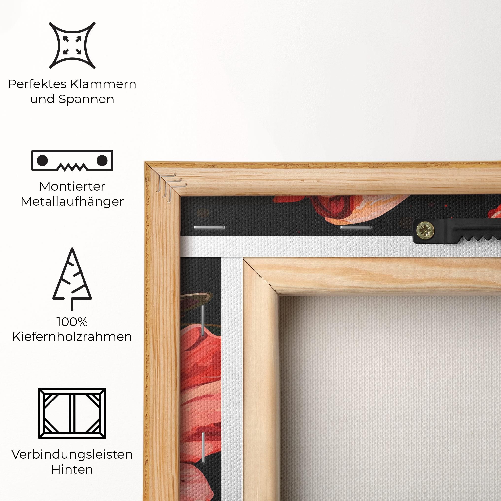 Art Exotic Flower mockup 5