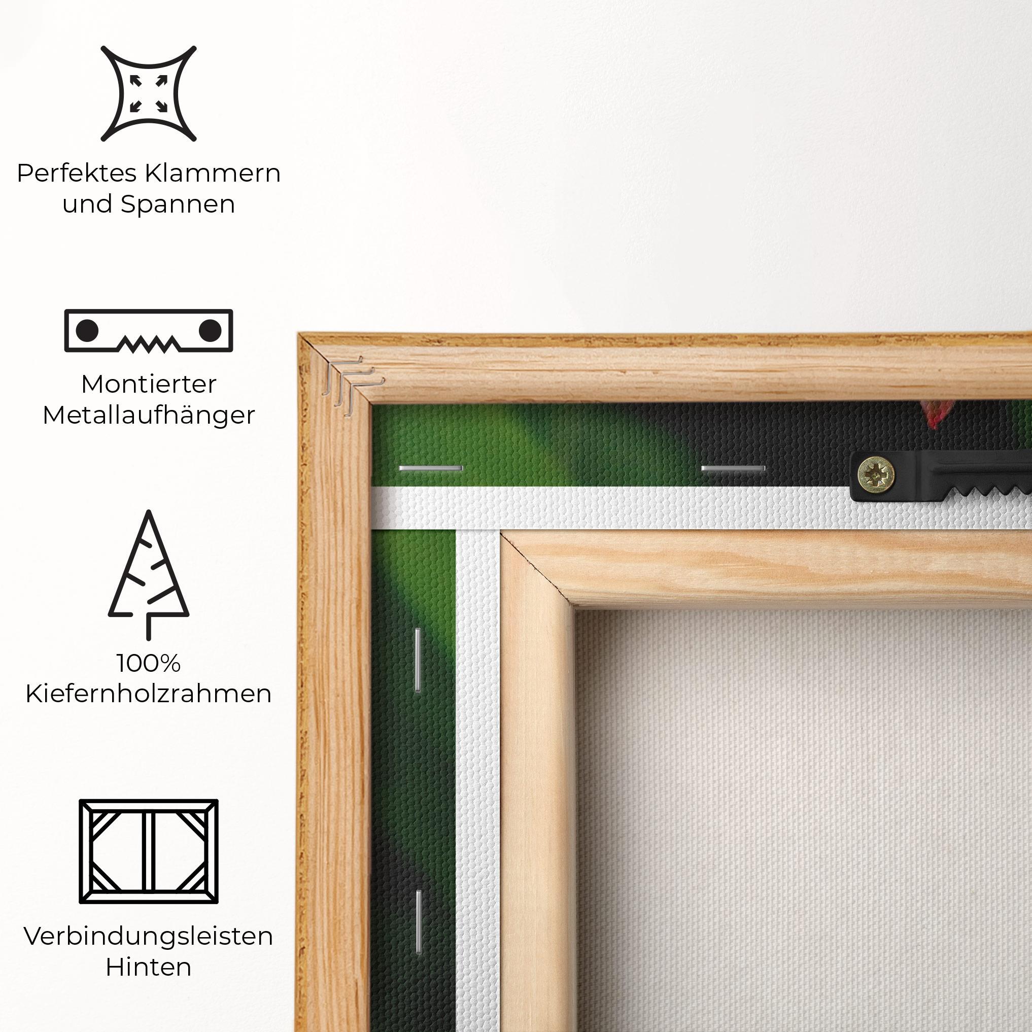 Leinwandbild Light Pink Exotic mockup 5